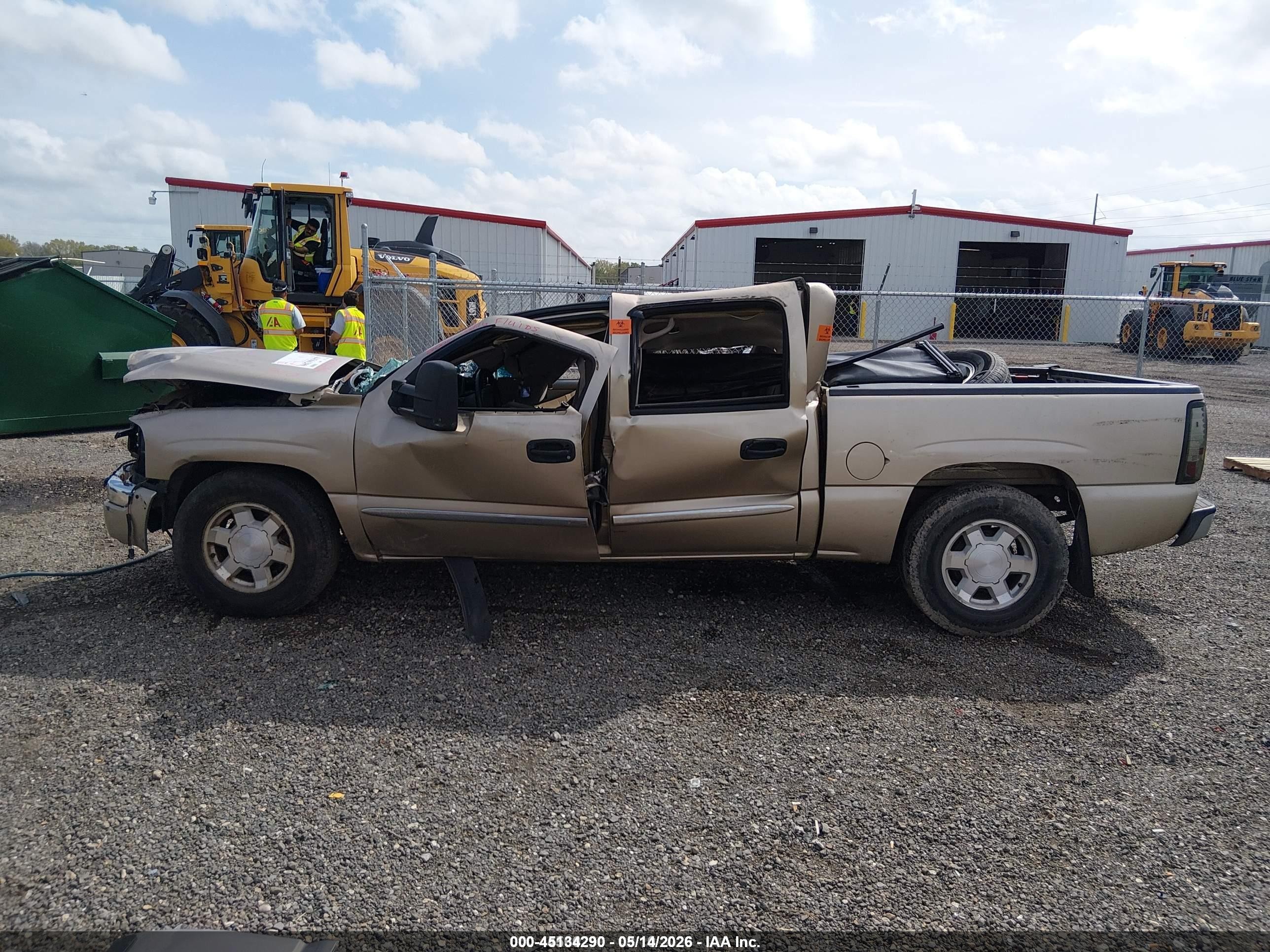 2006 Gmc Sierra 1500 Sle2 Бежевый vin: 2GTEC13T161188436
