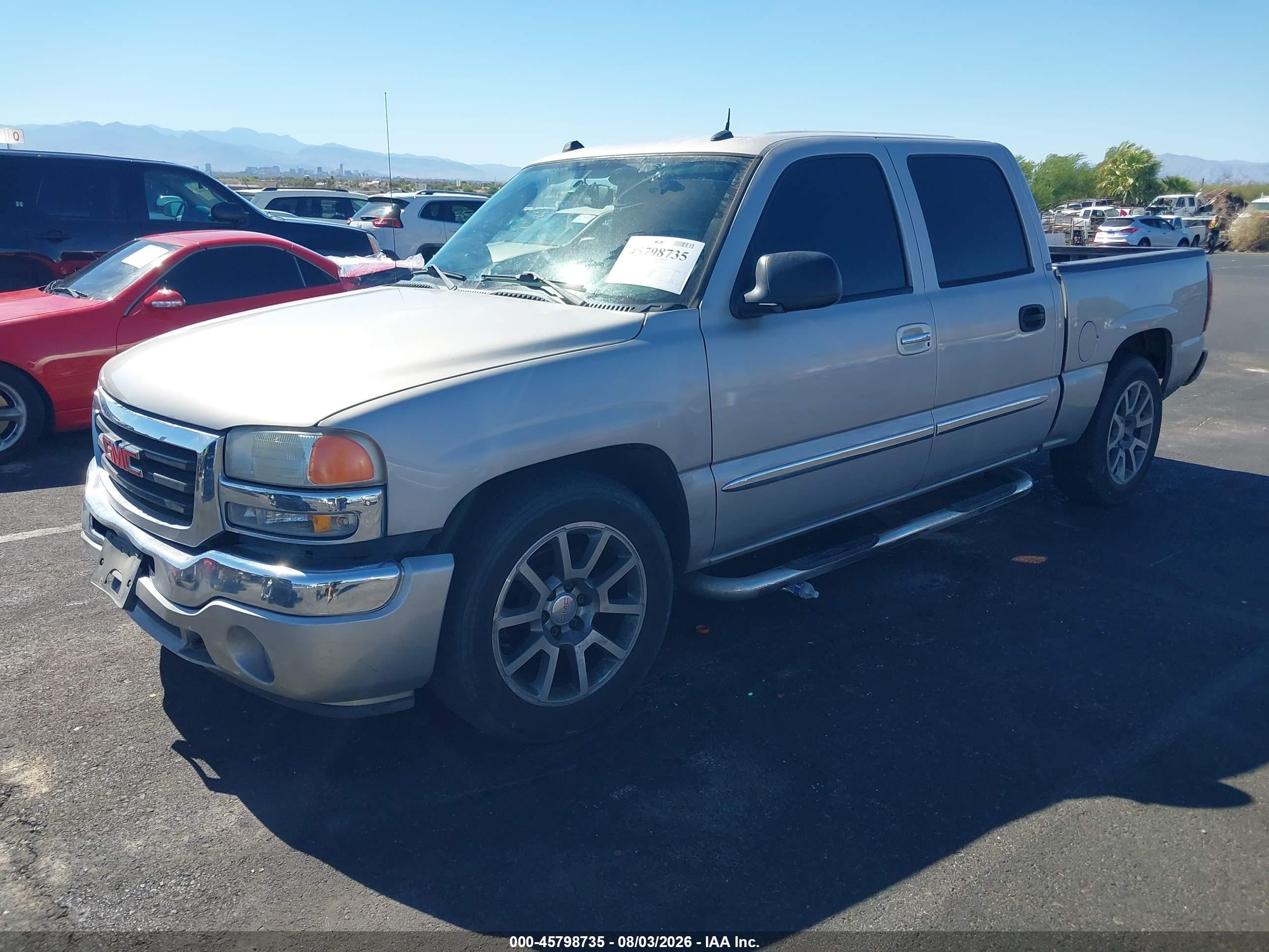 2005 Gmc Sierra 1500 Slt Серебряный vin: 2GTEC13T251117096