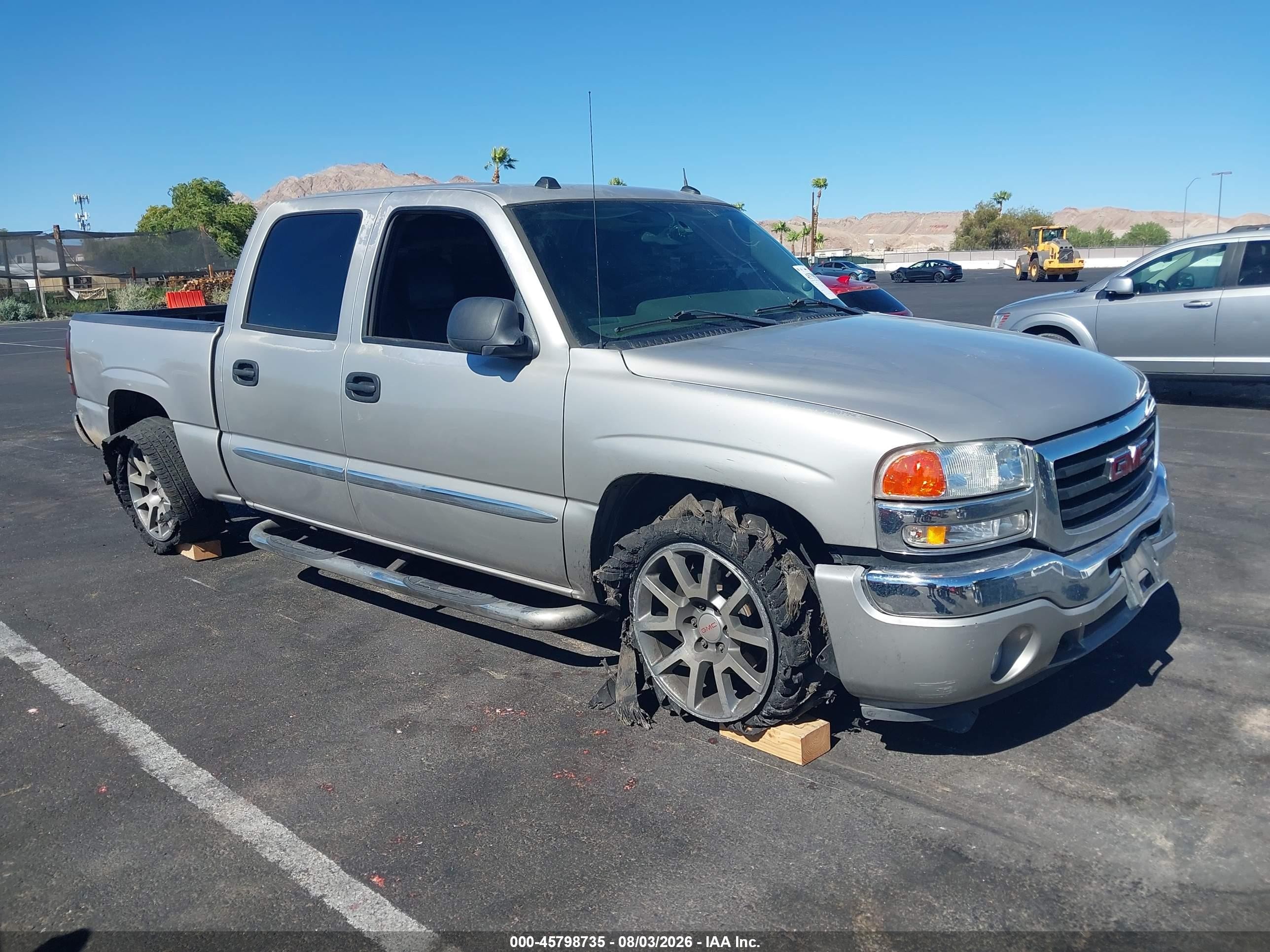 2005 Gmc Sierra 1500 Slt Silver vin: 2GTEC13T251117096