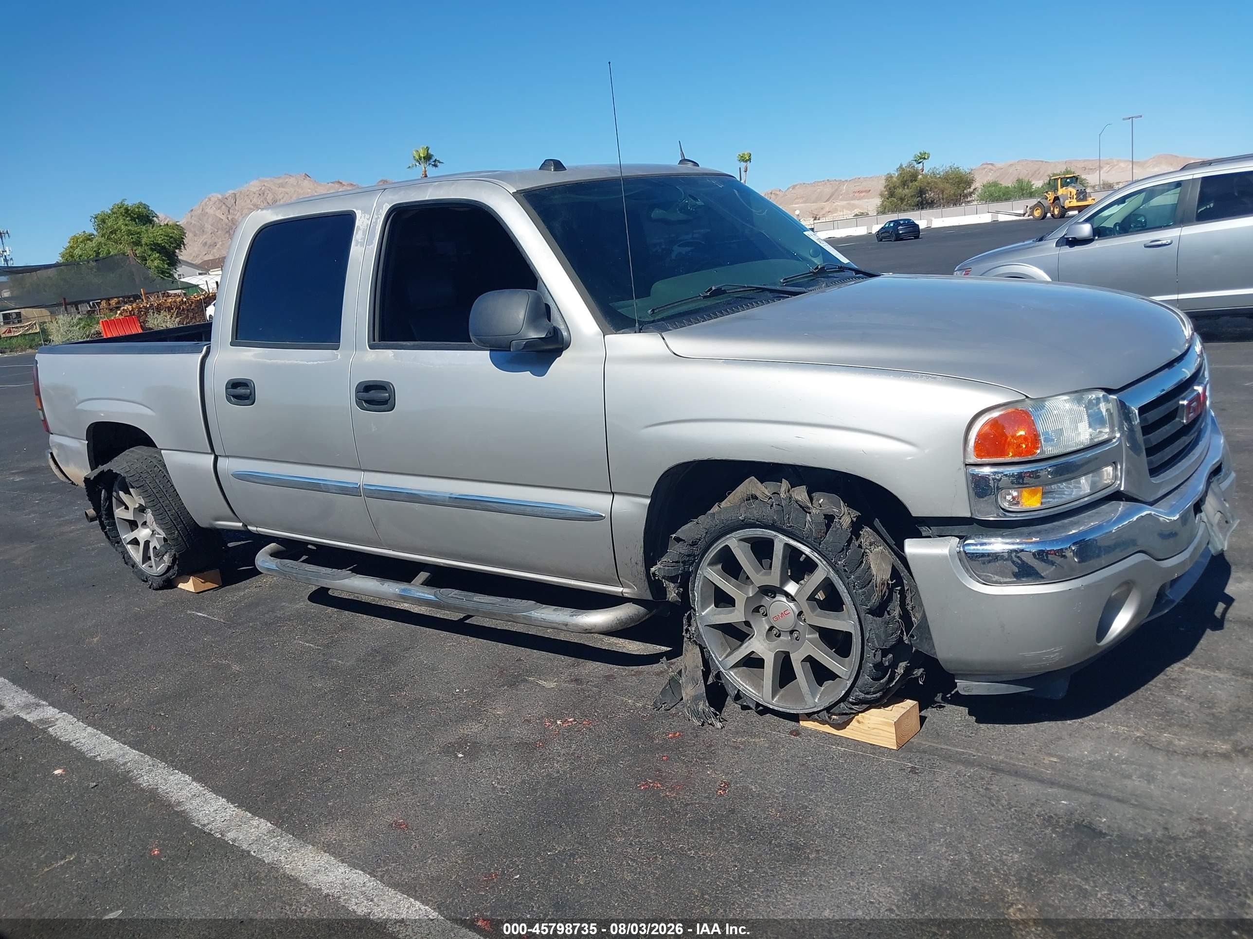 2005 Gmc Sierra 1500 Slt Серебряный vin: 2GTEC13T251117096