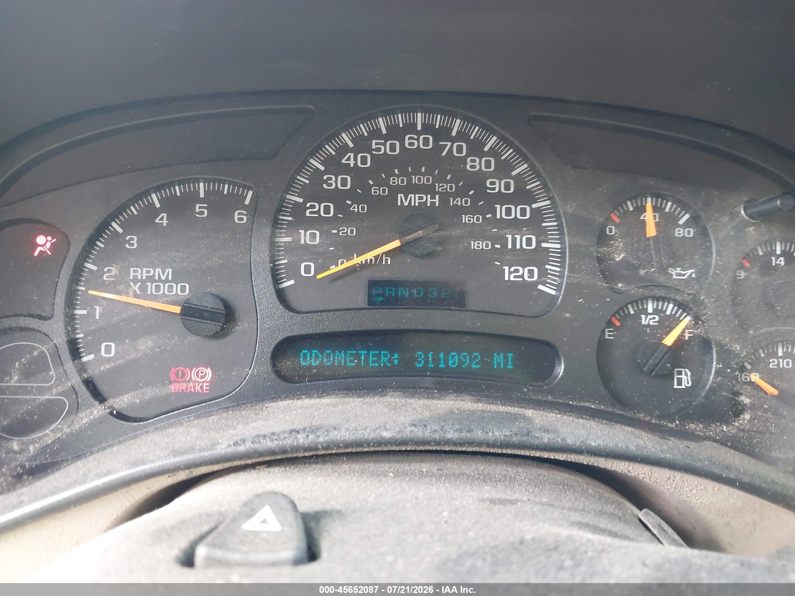 2005 Gmc Sierra 1500 Sle Blue vin: 2GTEC13T251136456