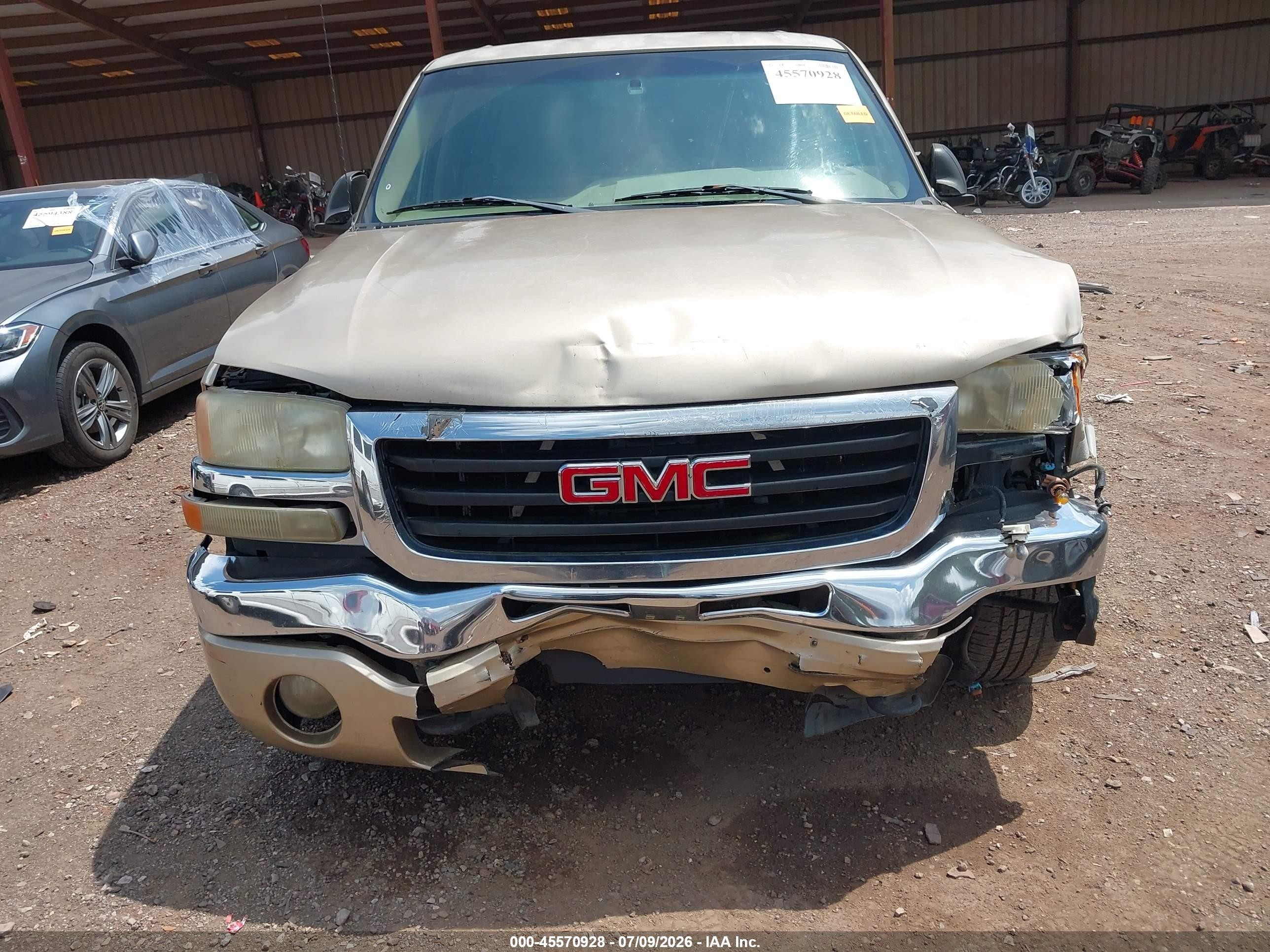 2006 Gmc Sierra 1500 Sle1 Gold vin: 2GTEC13T261247459