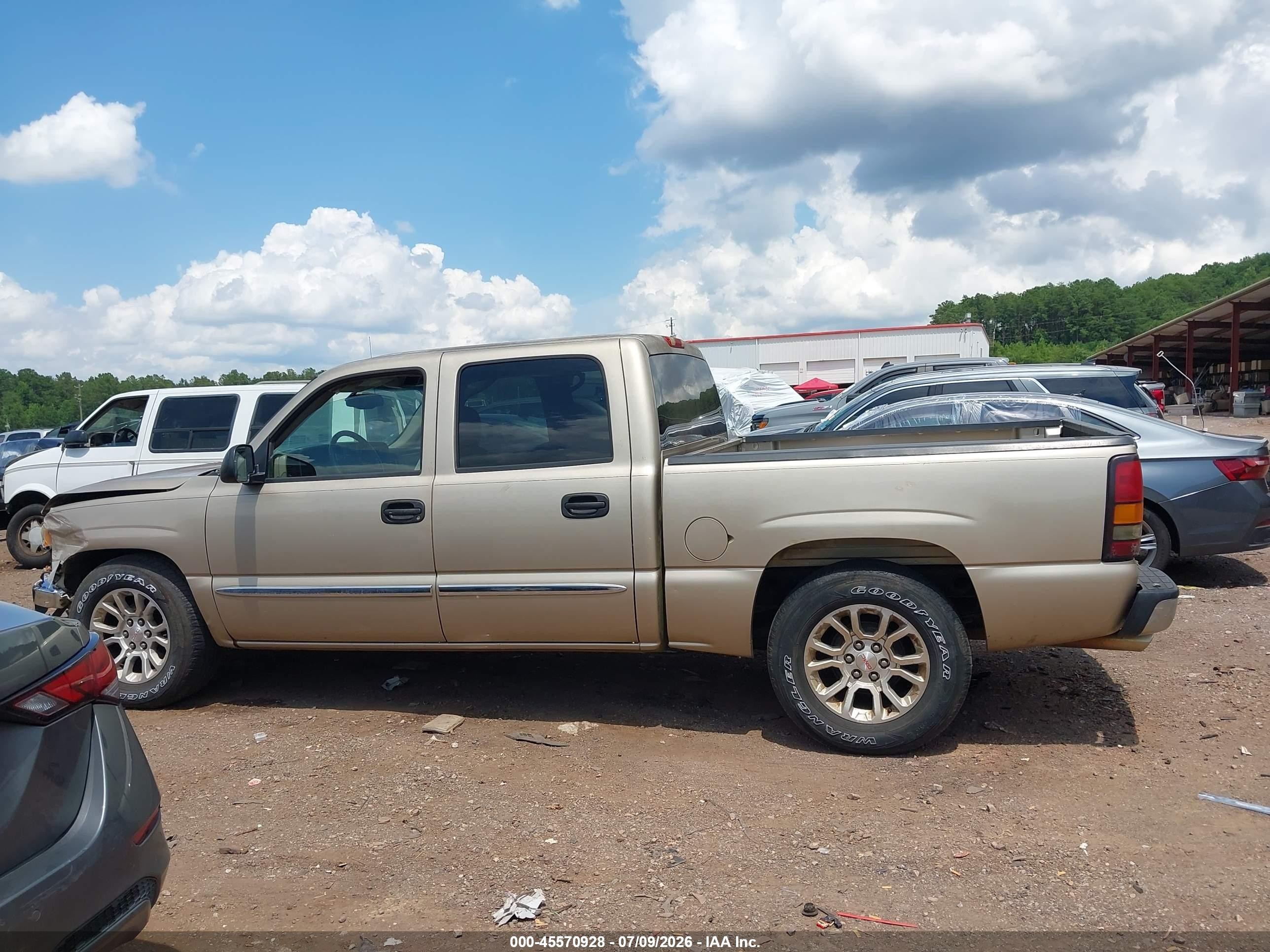 2006 Gmc Sierra 1500 Sle1 Gold vin: 2GTEC13T261247459
