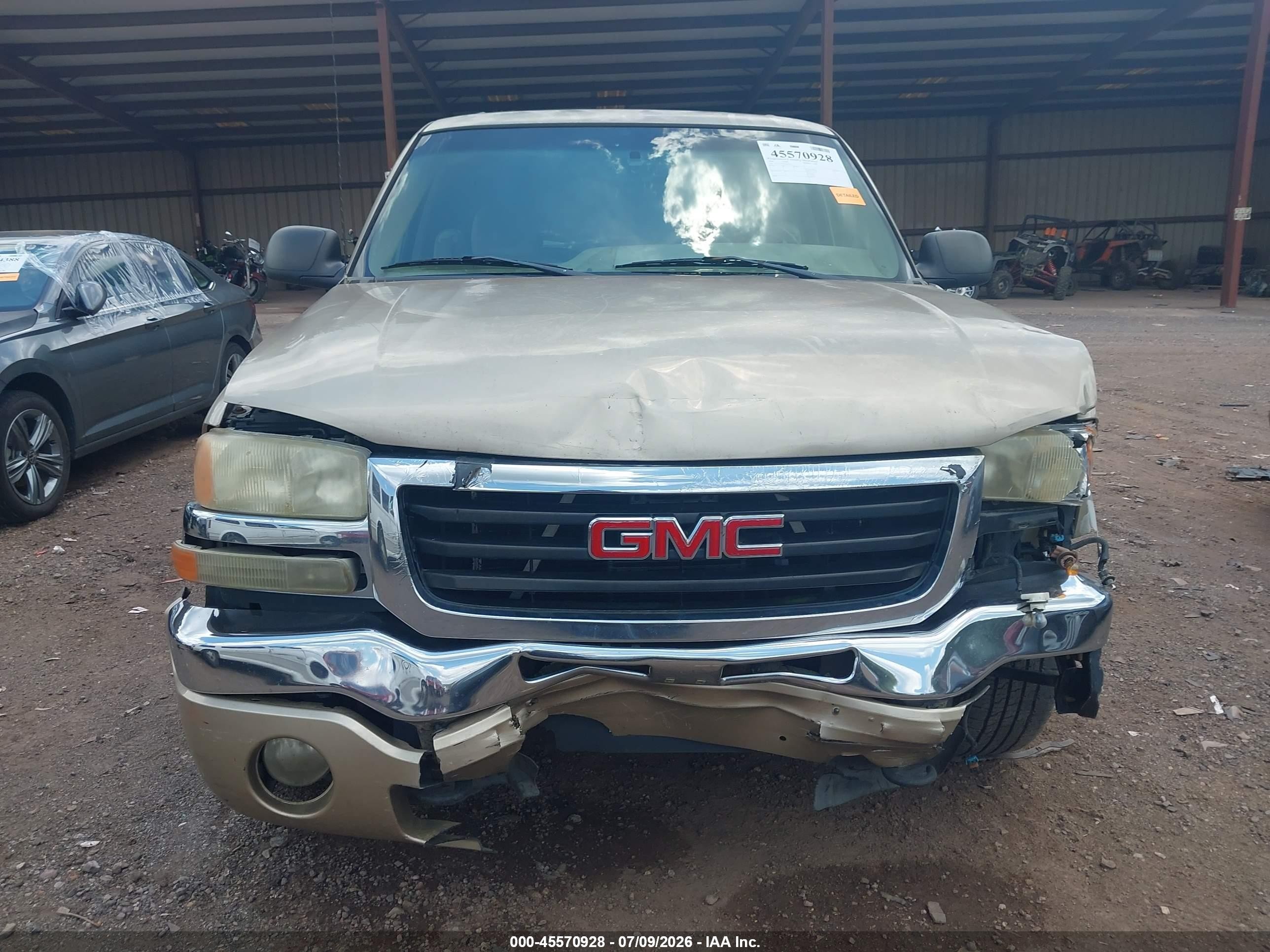 2006 Gmc Sierra 1500 Sle1 Gold vin: 2GTEC13T261247459