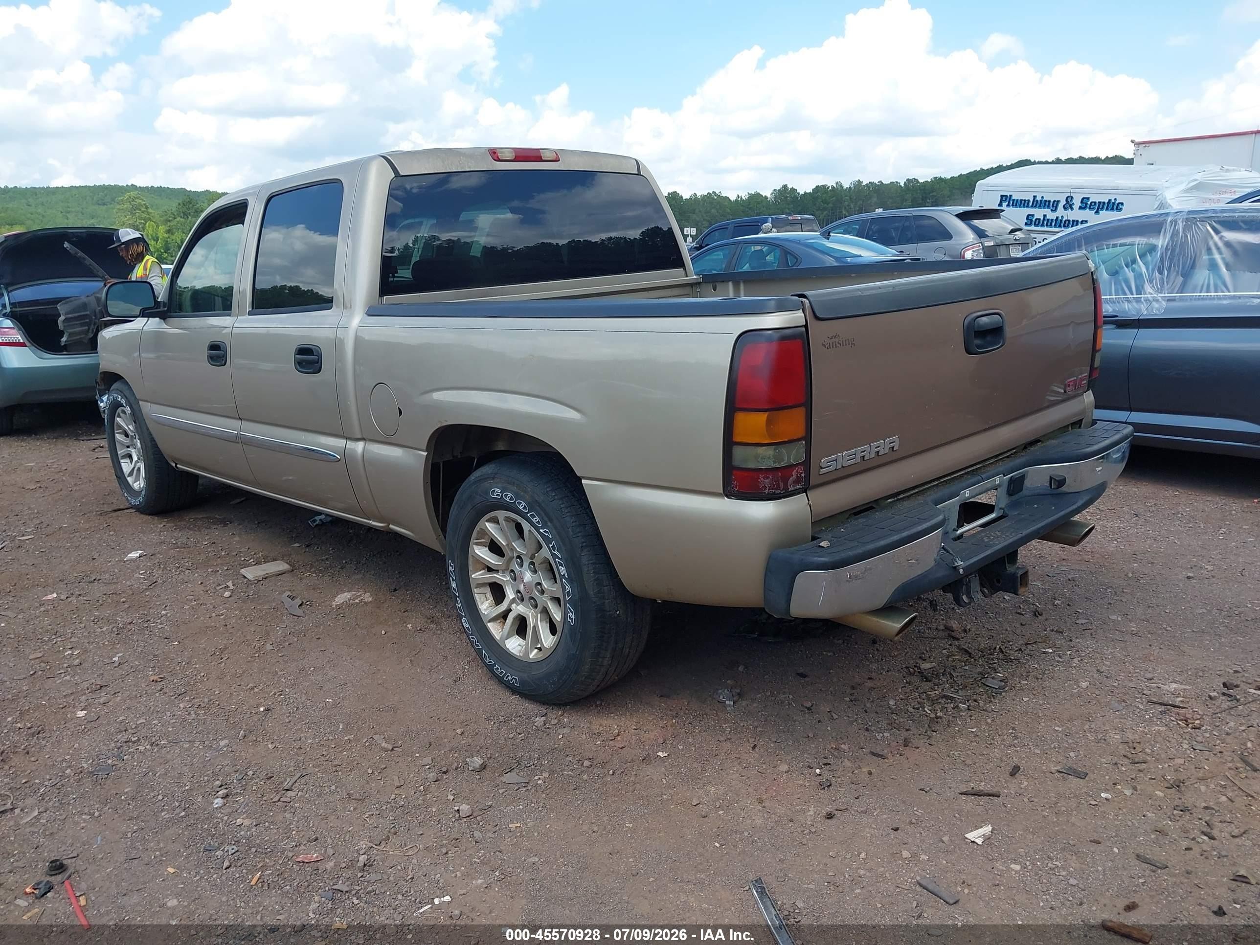 2006 Gmc Sierra 1500 Sle1 Gold vin: 2GTEC13T261247459