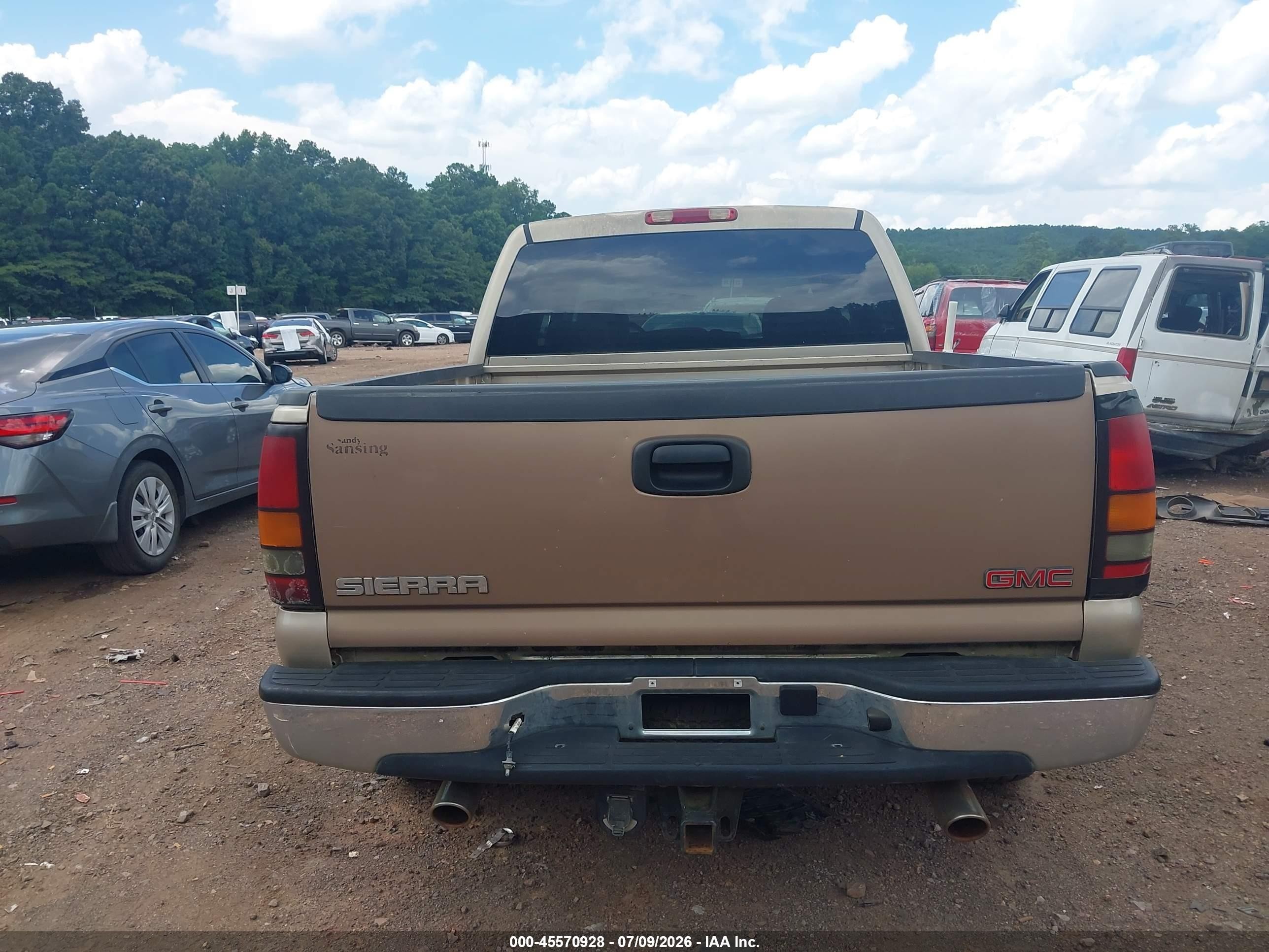 2006 Gmc Sierra 1500 Sle1 Gold vin: 2GTEC13T261247459