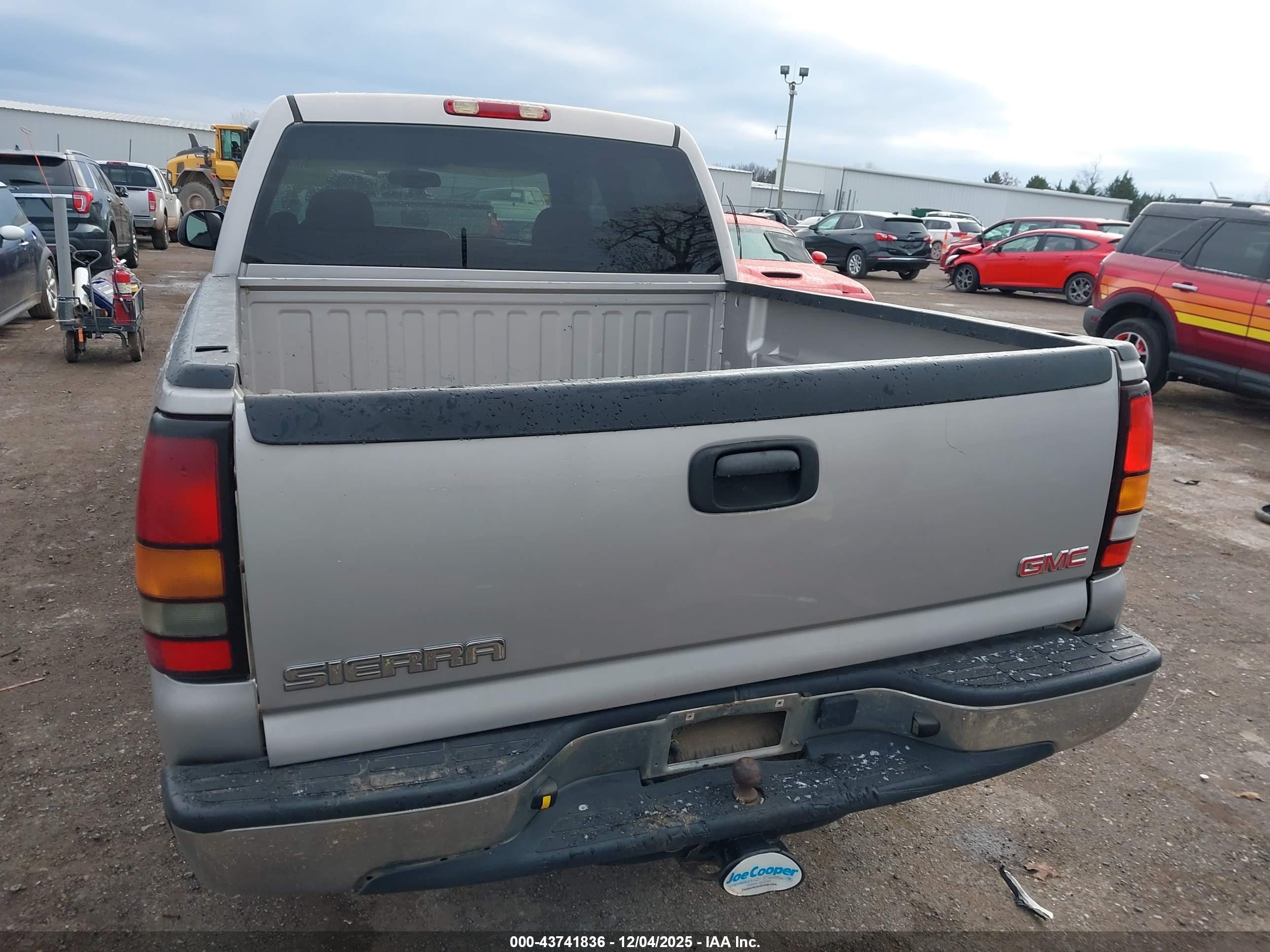 2004 Gmc Sierra 1500 Sle Silver vin: 2GTEC13T341422251