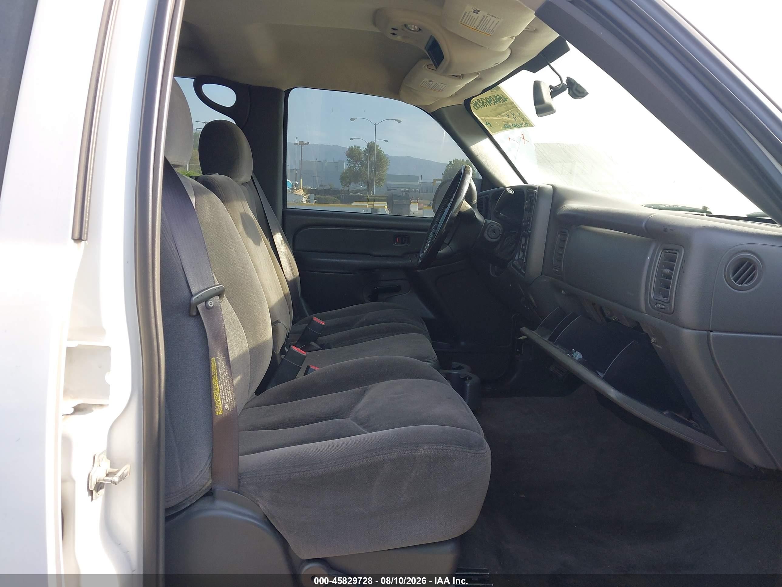2005 Gmc Sierra 1500 Sle White vin: 2GTEC13T351110500