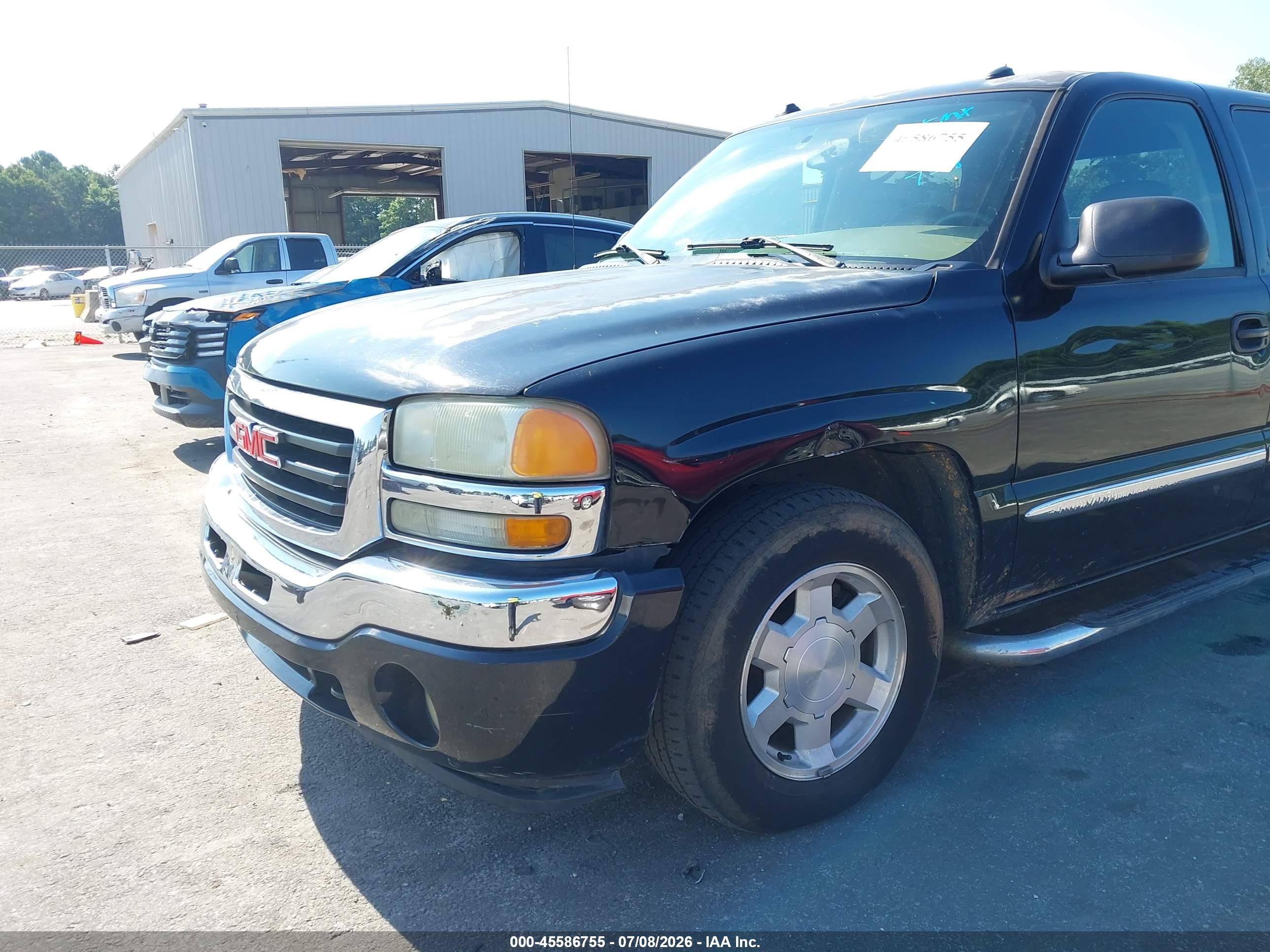 2005 Gmc Sierra 1500 Slt Black vin: 2GTEC13T451138676