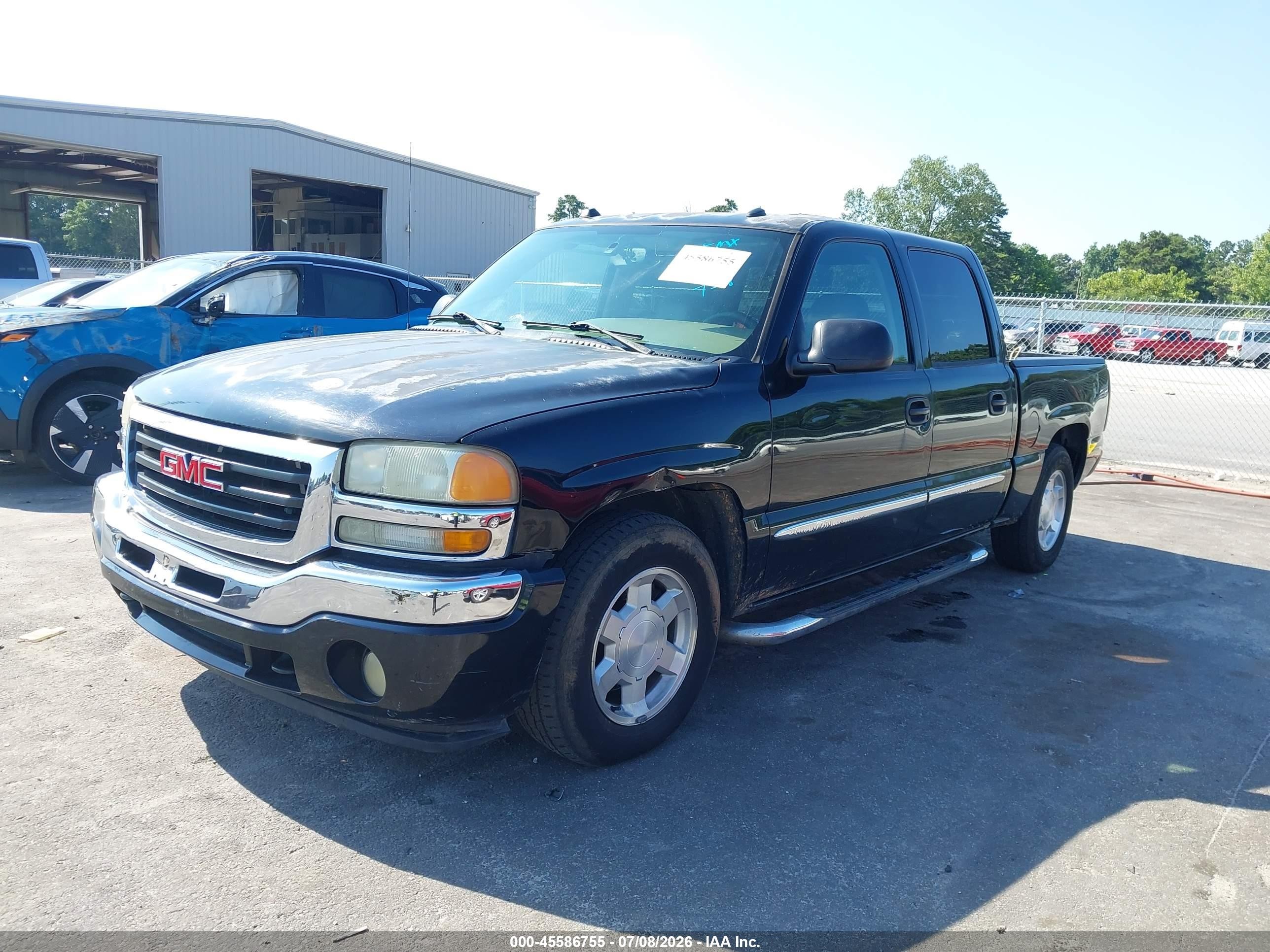 2005 Gmc Sierra 1500 Slt Black vin: 2GTEC13T451138676