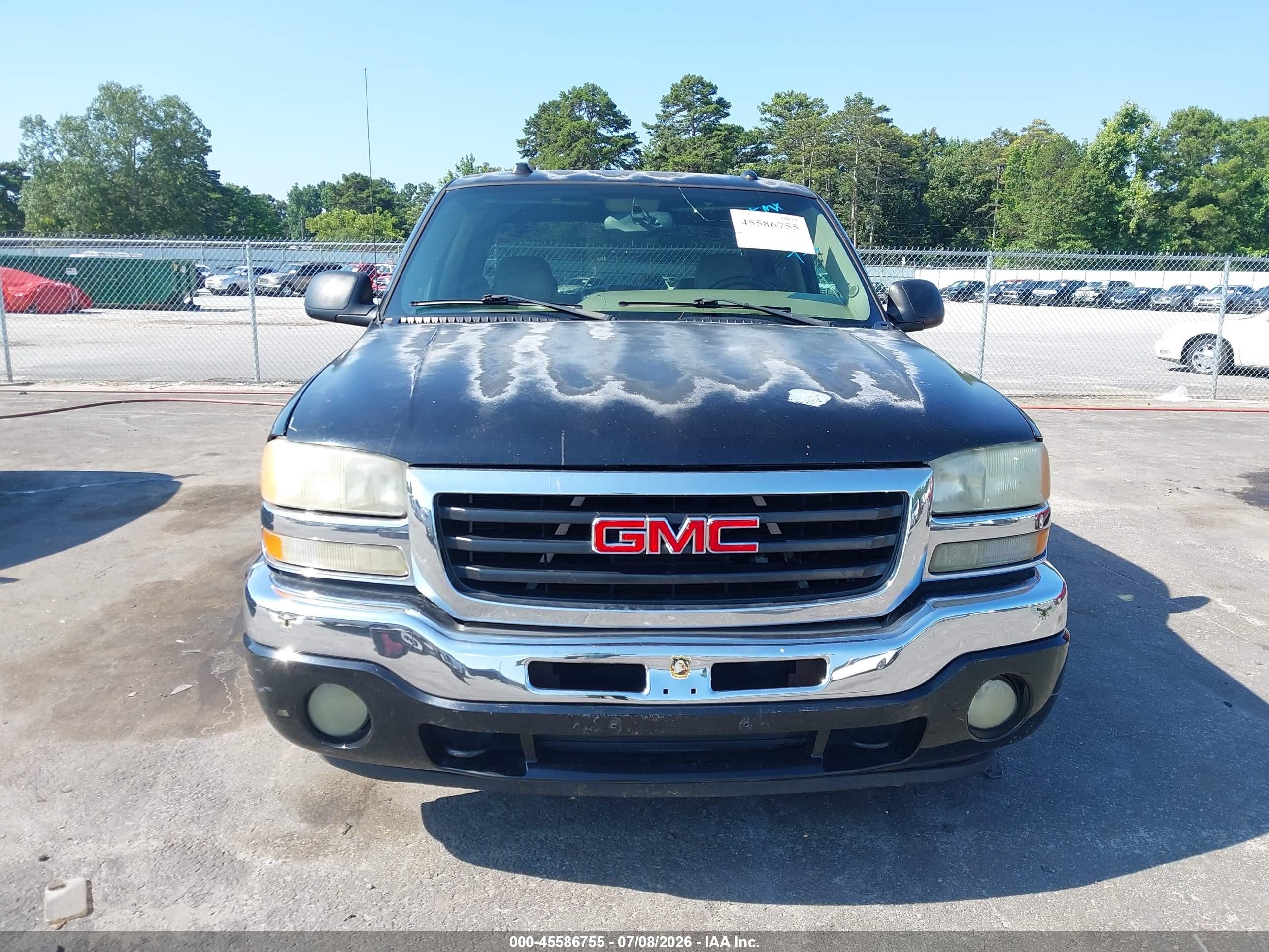 2005 Gmc Sierra 1500 Slt Black vin: 2GTEC13T451138676