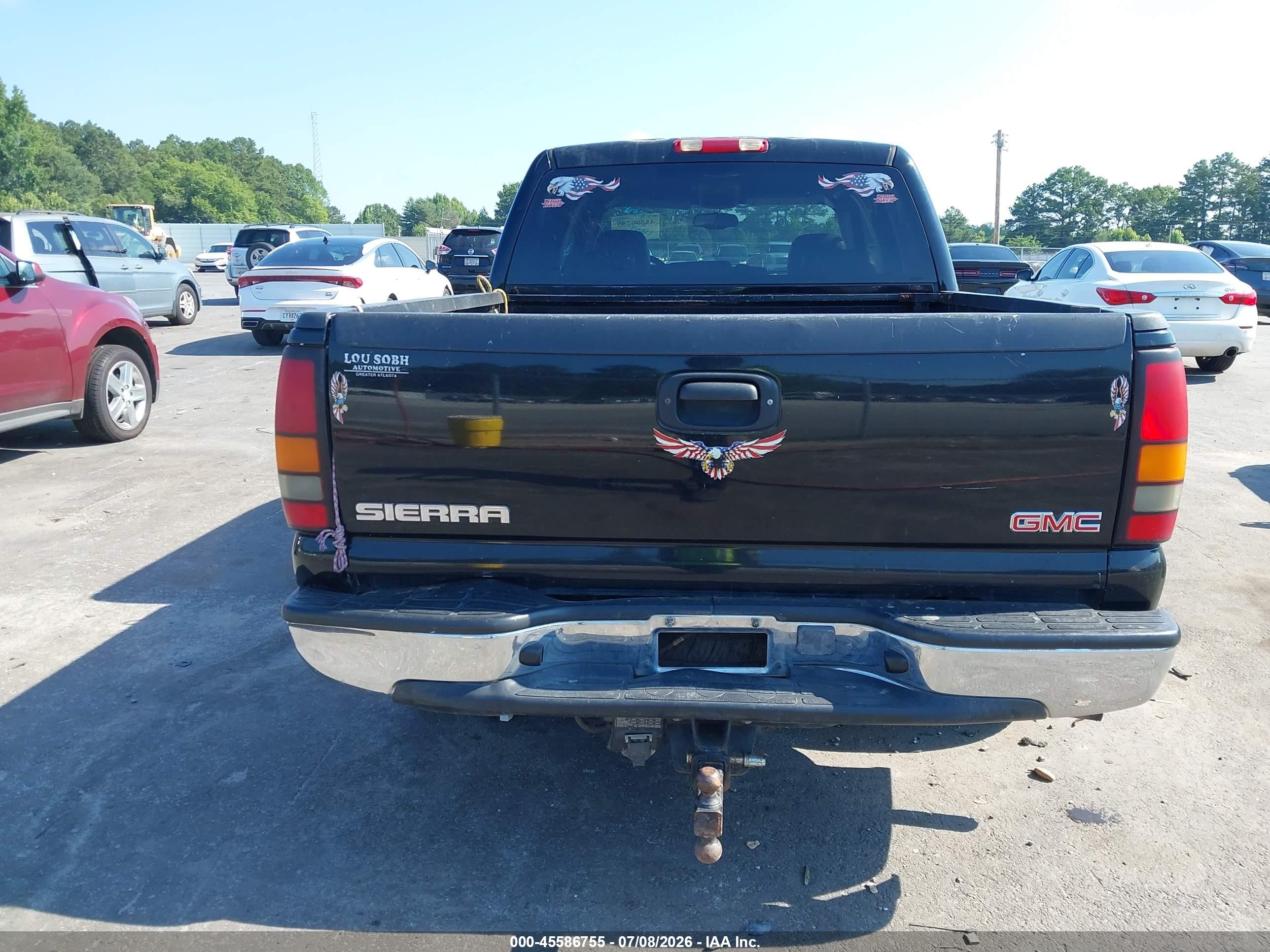 2005 Gmc Sierra 1500 Slt Black vin: 2GTEC13T451138676
