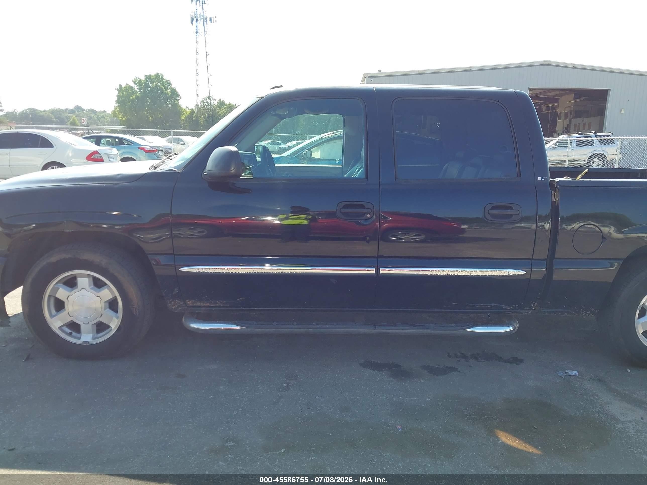 2005 Gmc Sierra 1500 Slt Black vin: 2GTEC13T451138676