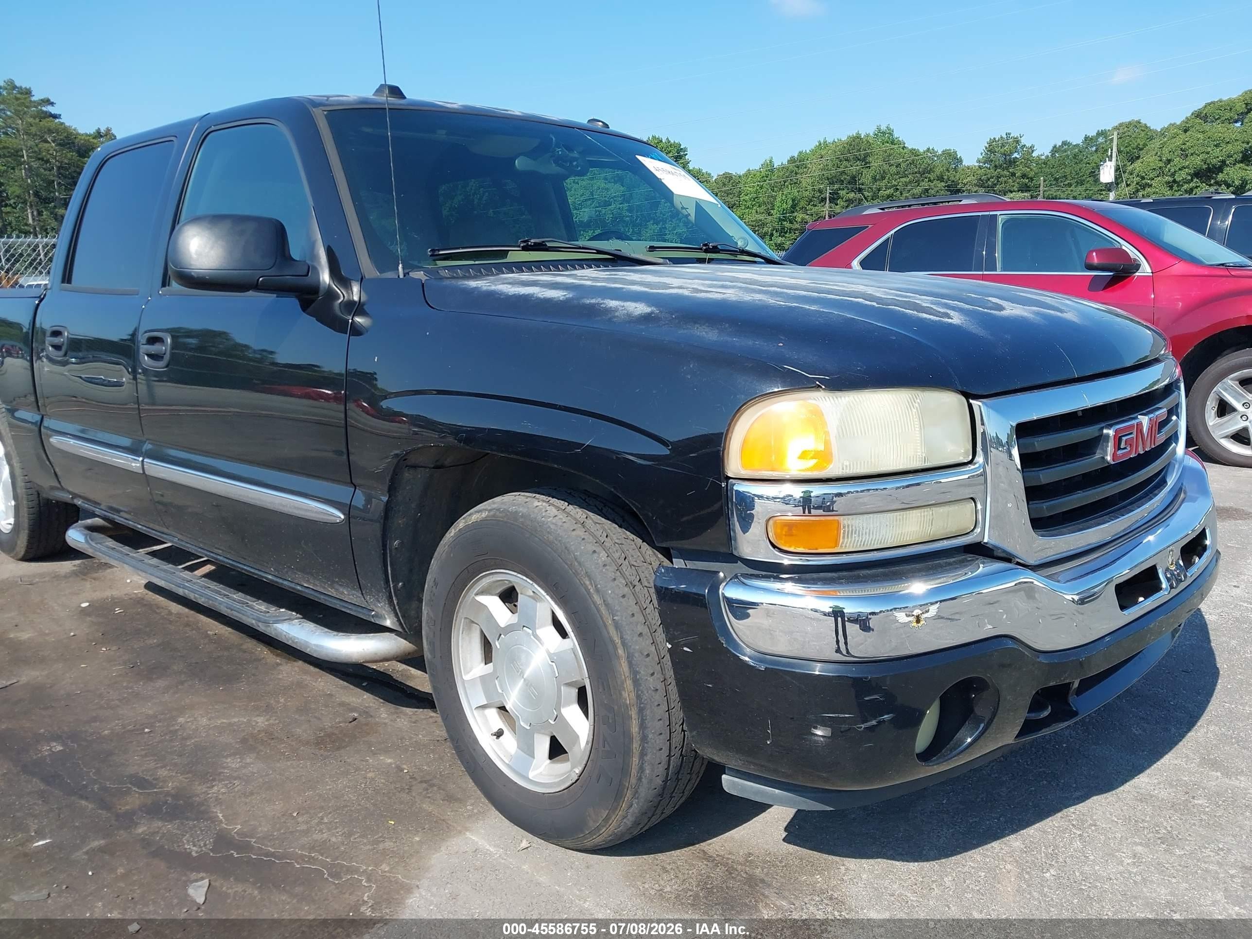 2005 Gmc Sierra 1500 Slt Black vin: 2GTEC13T451138676
