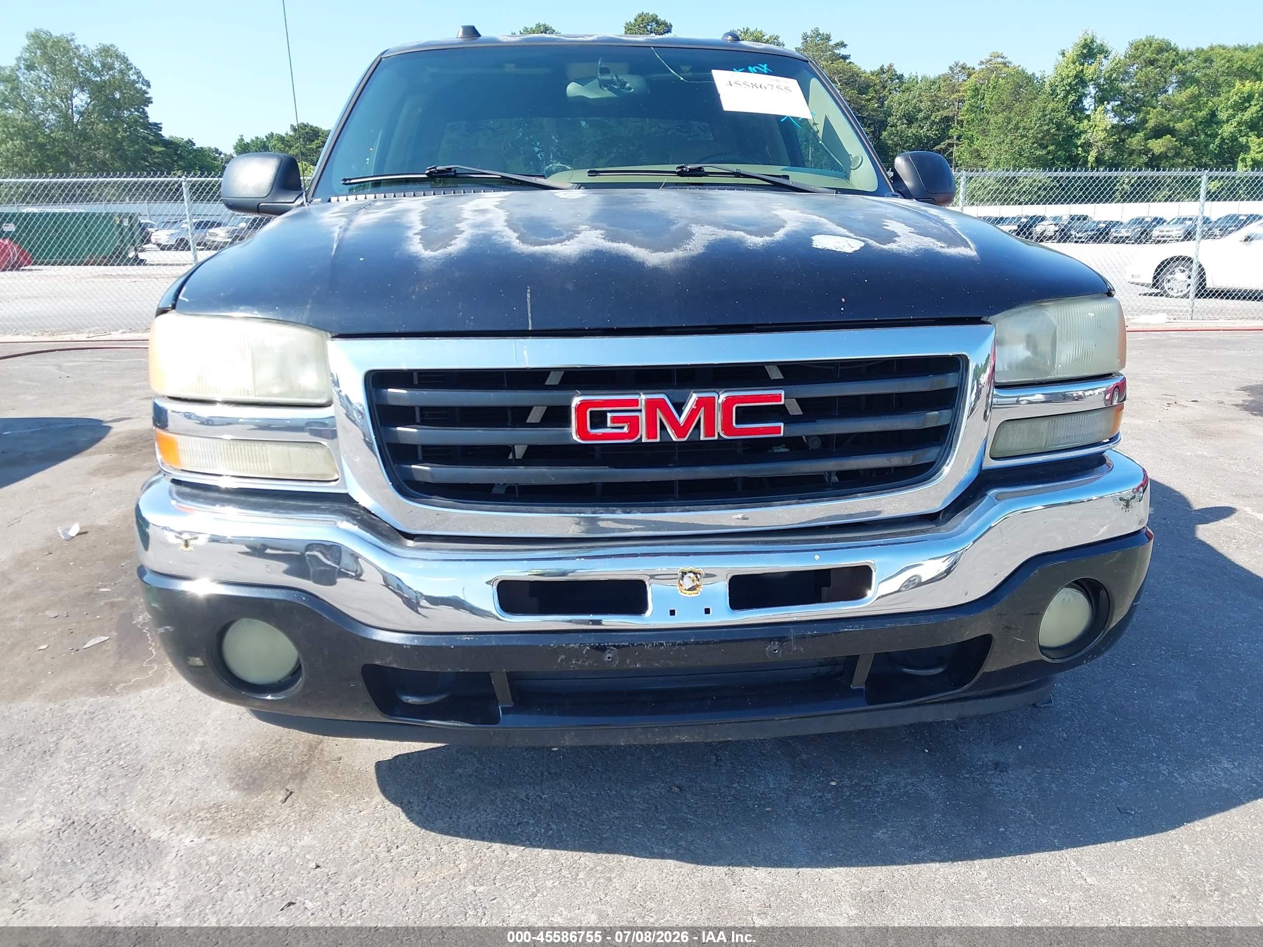 2005 Gmc Sierra 1500 Slt Black vin: 2GTEC13T451138676