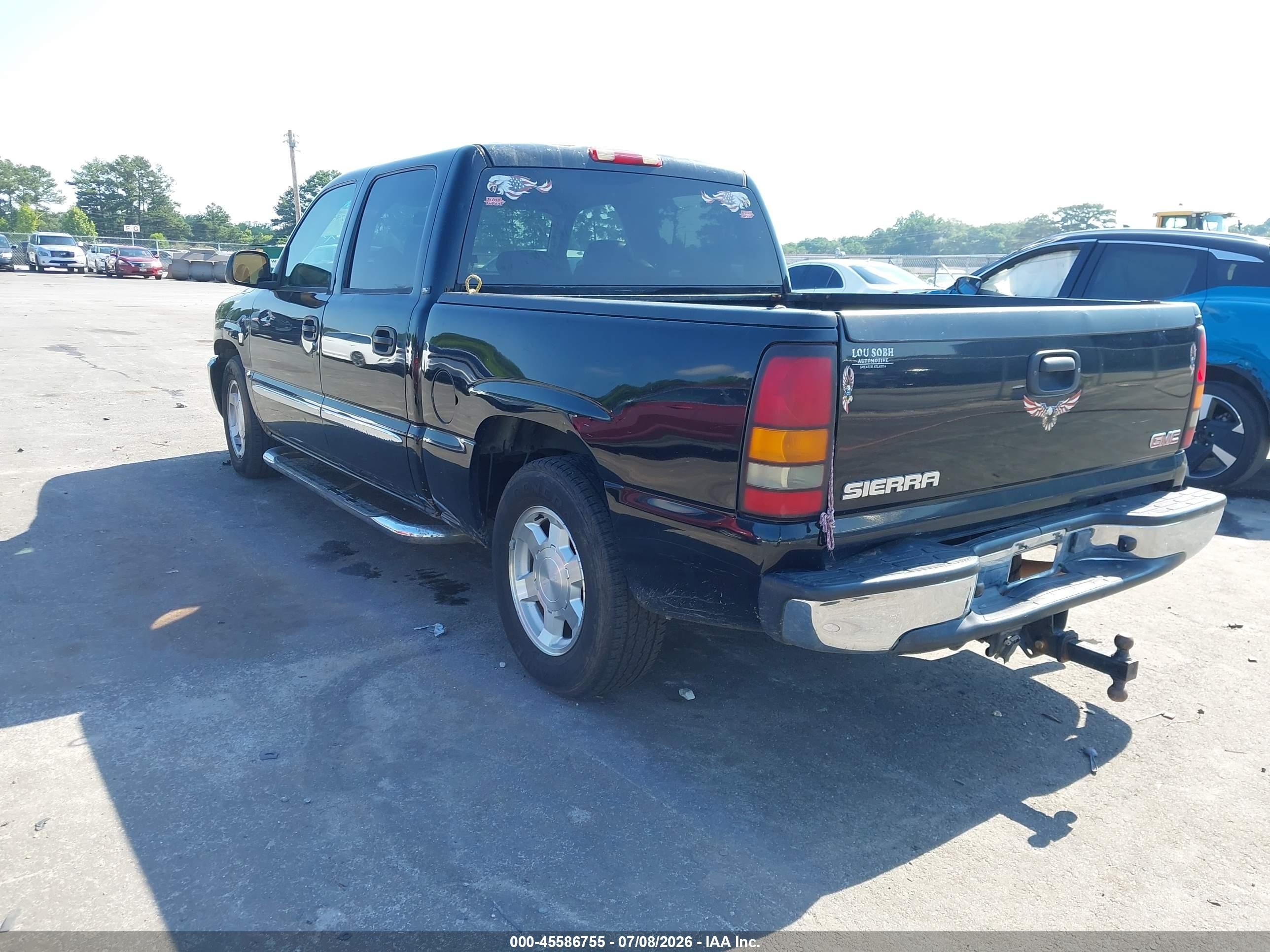 2005 Gmc Sierra 1500 Slt Black vin: 2GTEC13T451138676