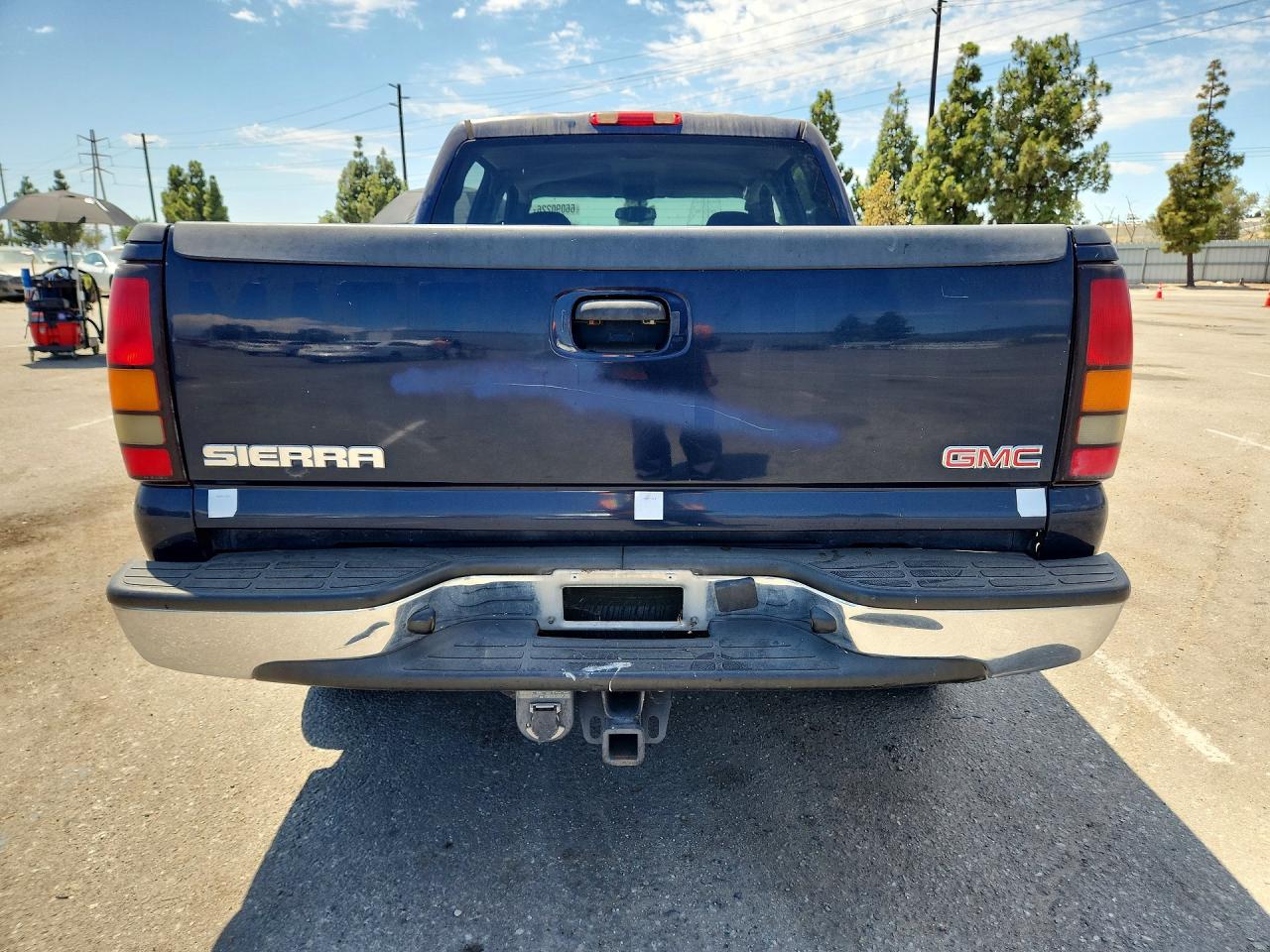 2005 Gmc New Sierra C1500 Blue vin: 2GTEC13T451167224