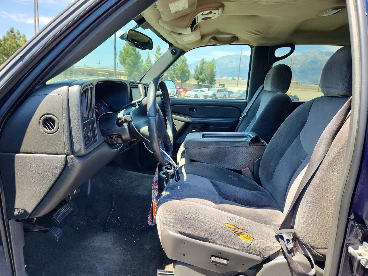 2005 Gmc New Sierra C1500 Blue vin: 2GTEC13T451167224