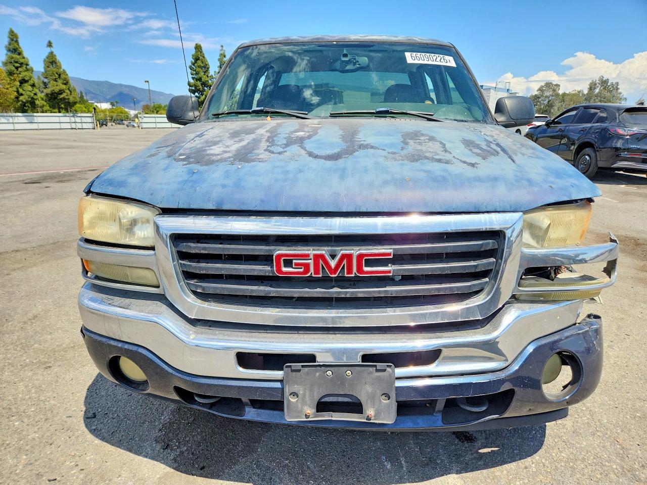 2005 Gmc New Sierra C1500 Blue vin: 2GTEC13T451167224