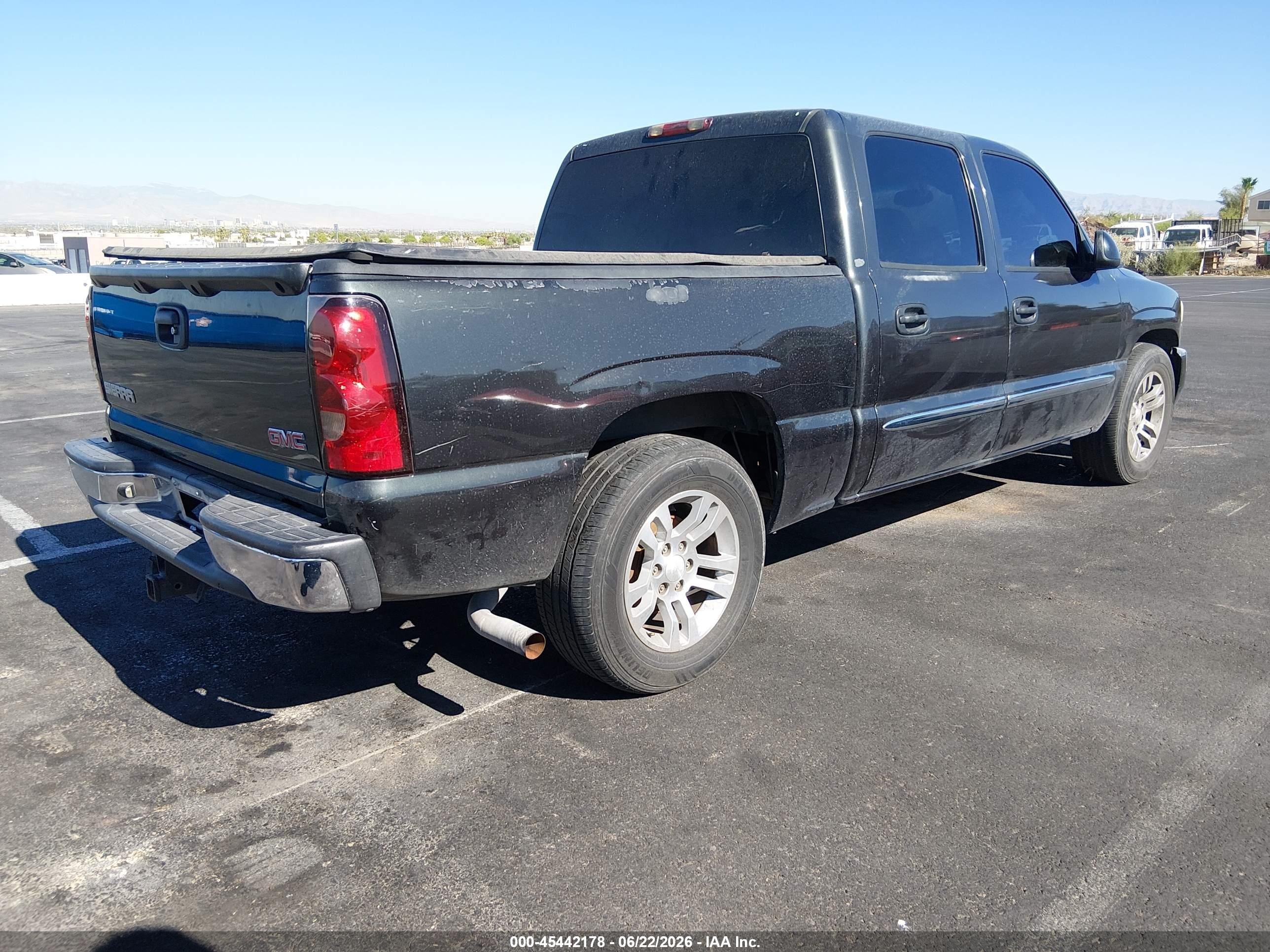 2005 Gmc Sierra 1500 Sle Black vin: 2GTEC13T451231021
