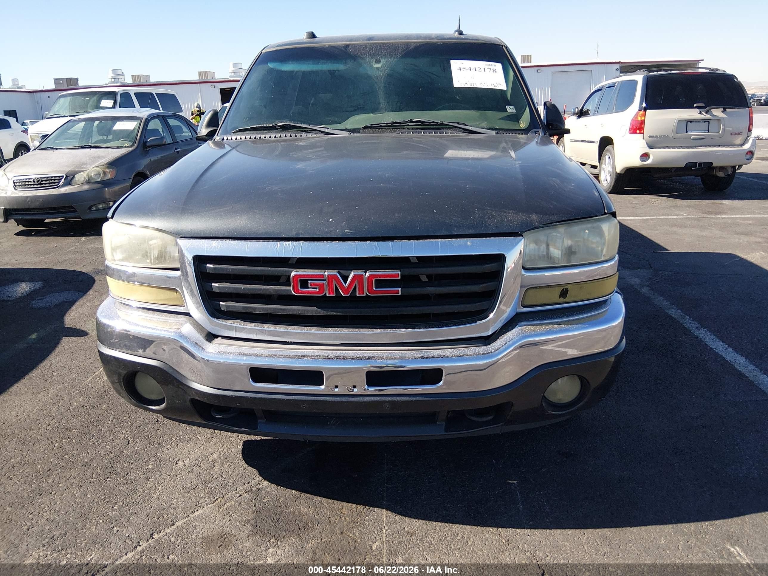 2005 Gmc Sierra 1500 Sle Black vin: 2GTEC13T451231021