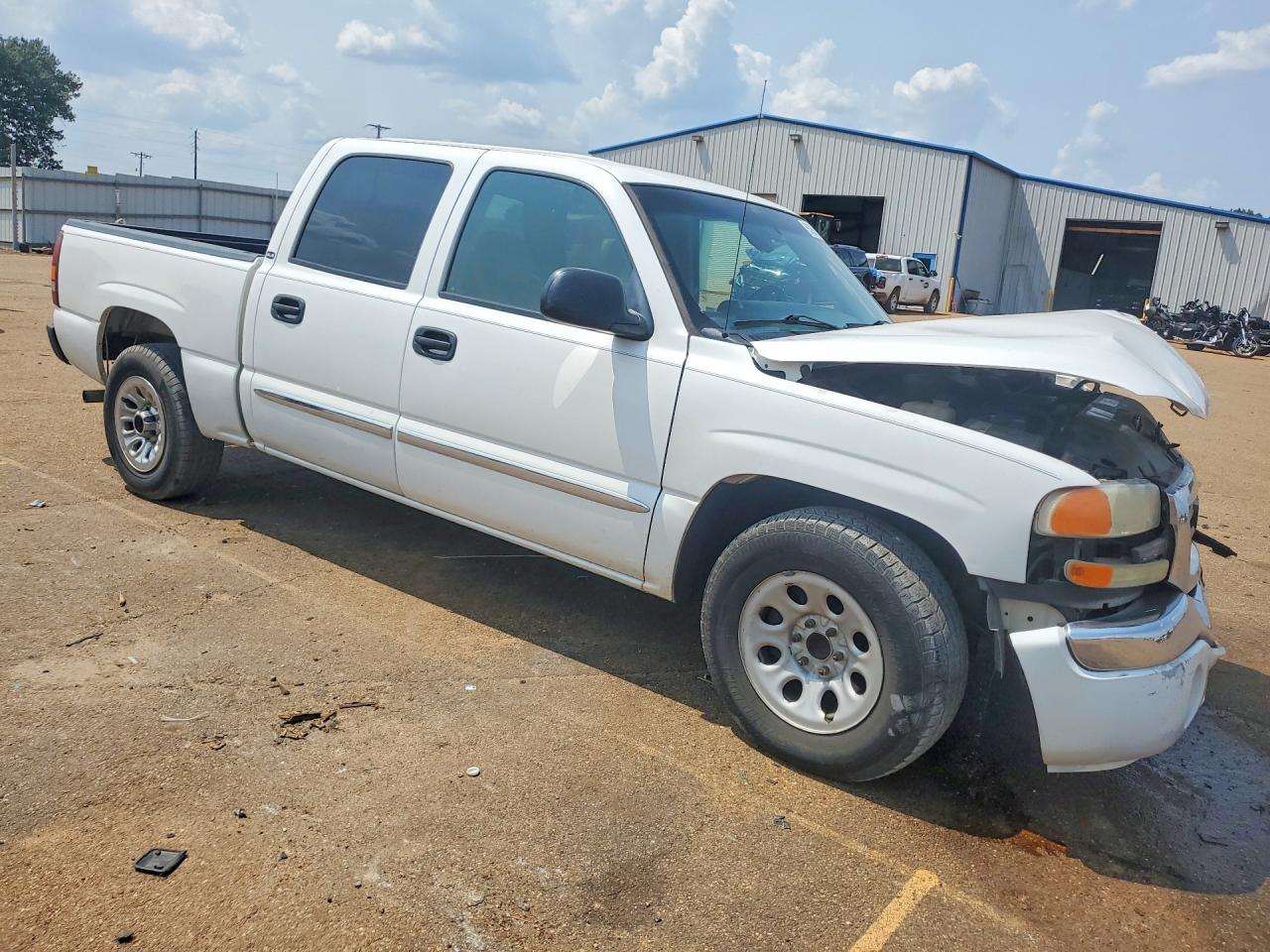 2006 Gmc New Sierra C1500 White vin: 2GTEC13T461131258