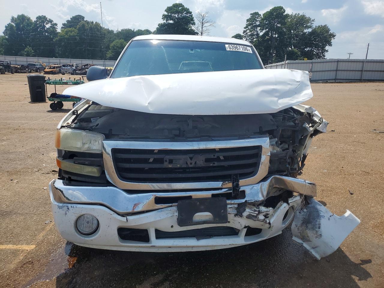 2006 Gmc New Sierra C1500 White vin: 2GTEC13T461131258