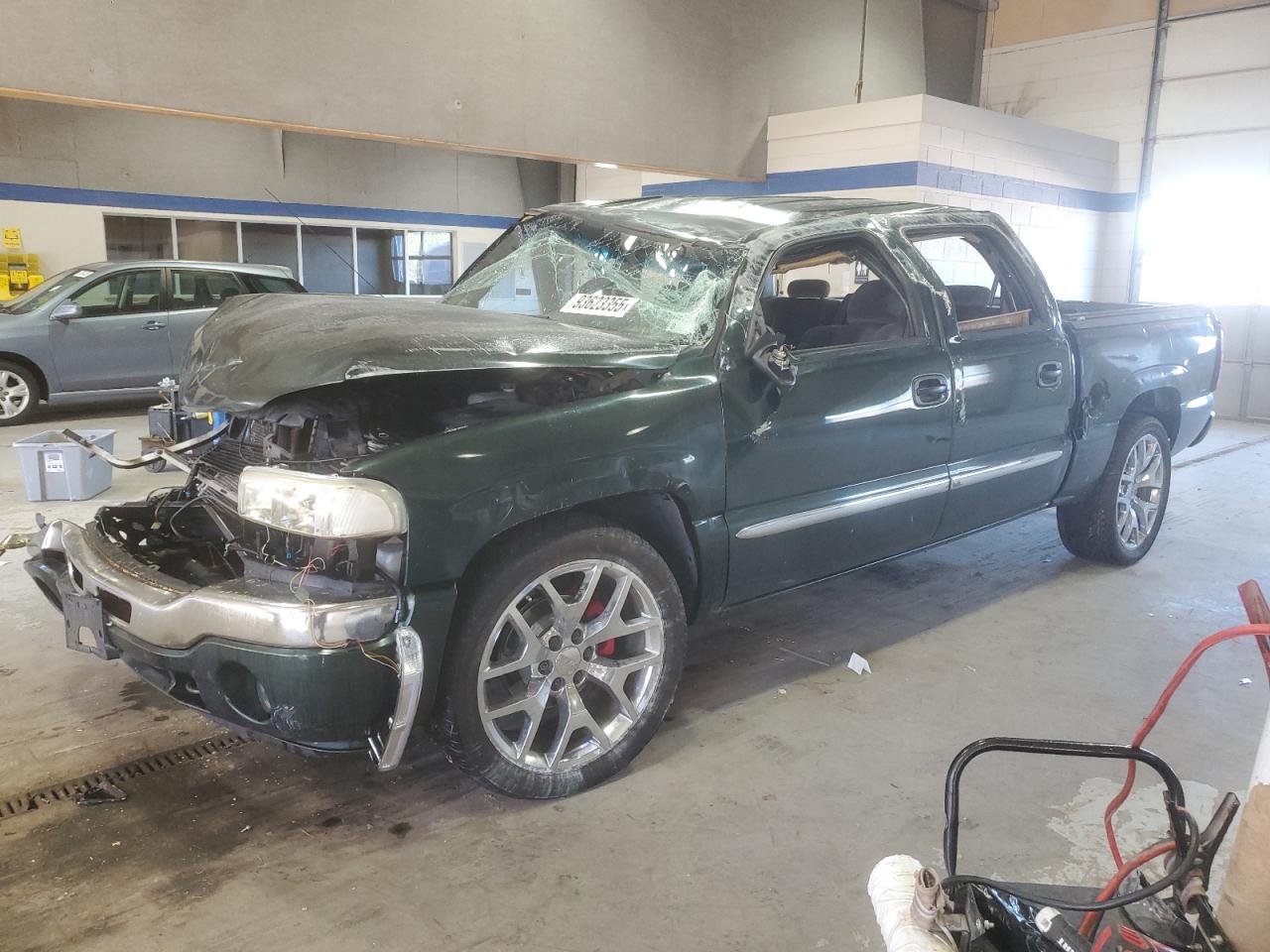 2006 Gmc New Sierra C1500 Green vin: 2GTEC13T461141787