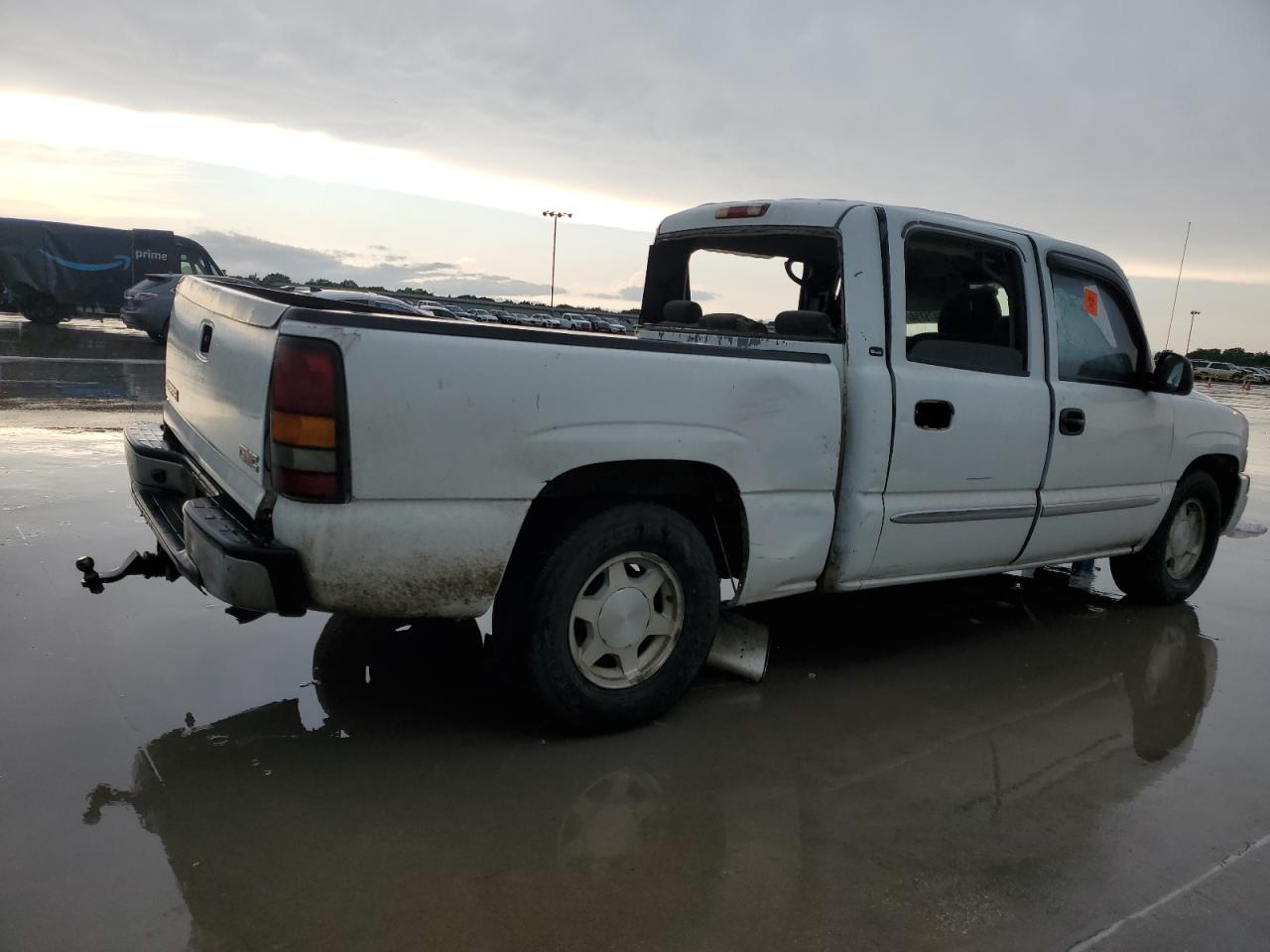 2004 Gmc New Sierra C1500 White vin: 2GTEC13T541368418