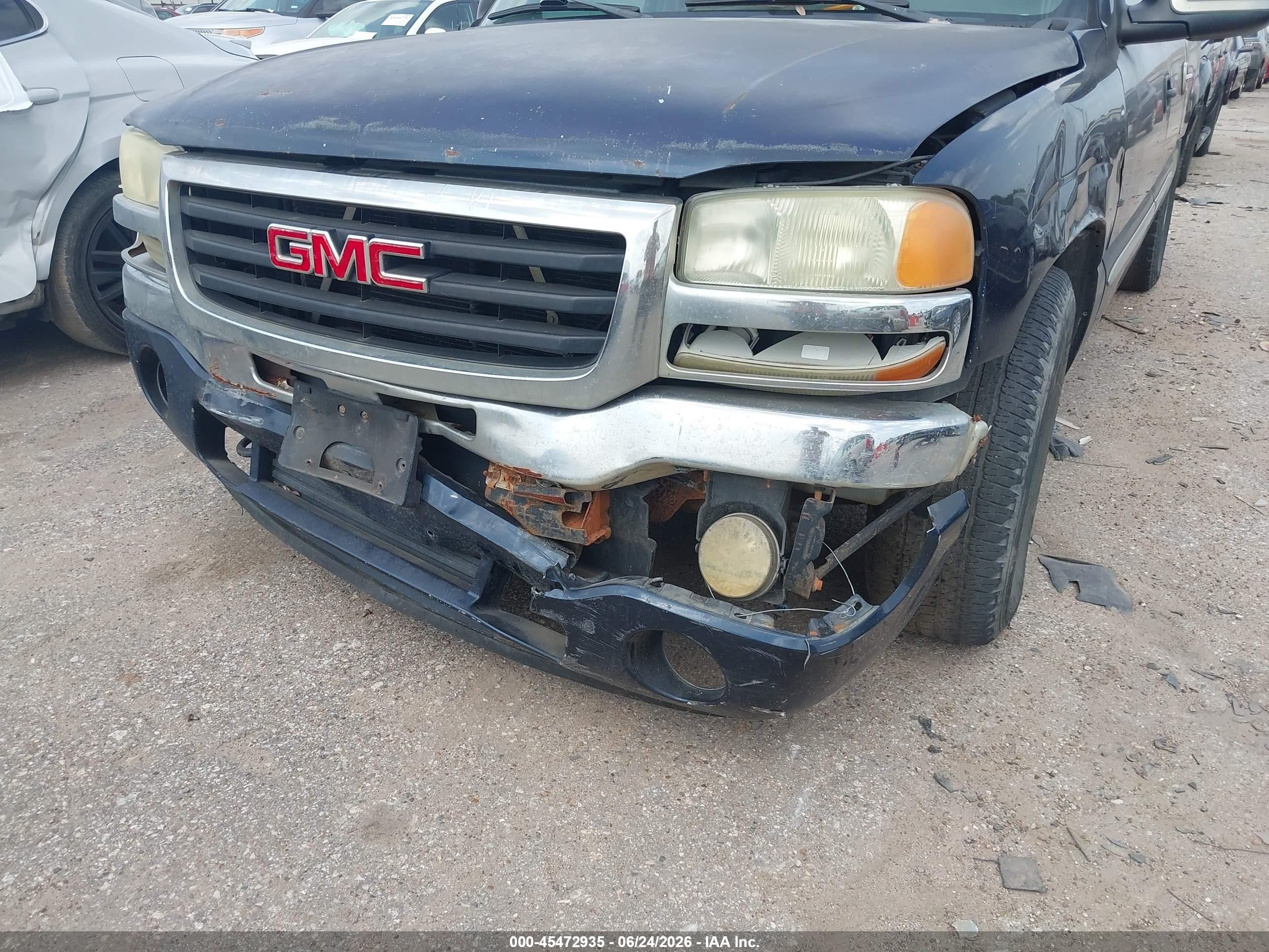 2005 Gmc Sierra 1500 Sle Blue vin: 2GTEC13T551161805