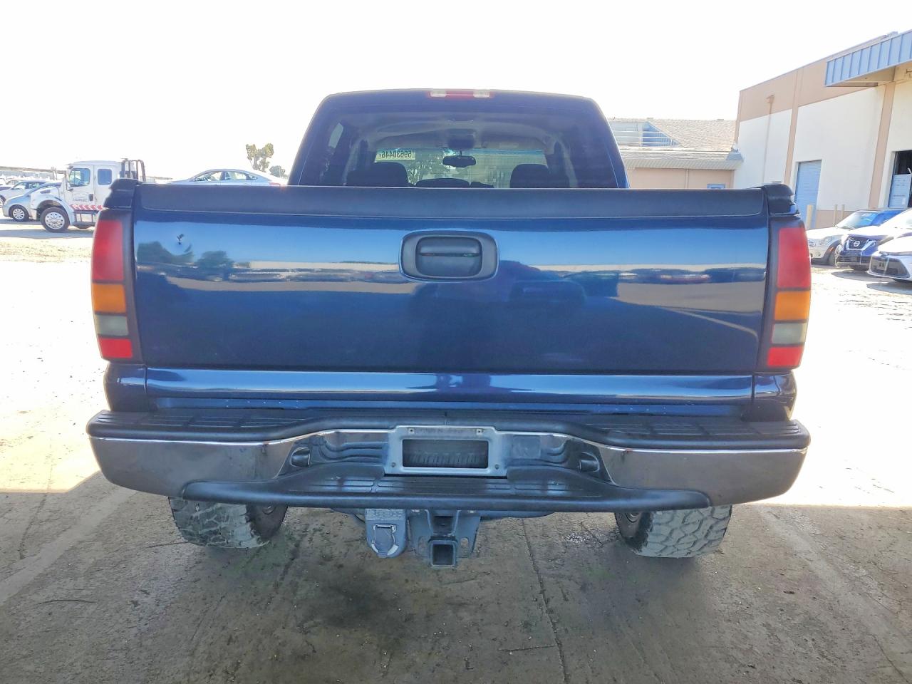 2005 Gmc New Sierra C1500 Blue vin: 2GTEC13T551236857