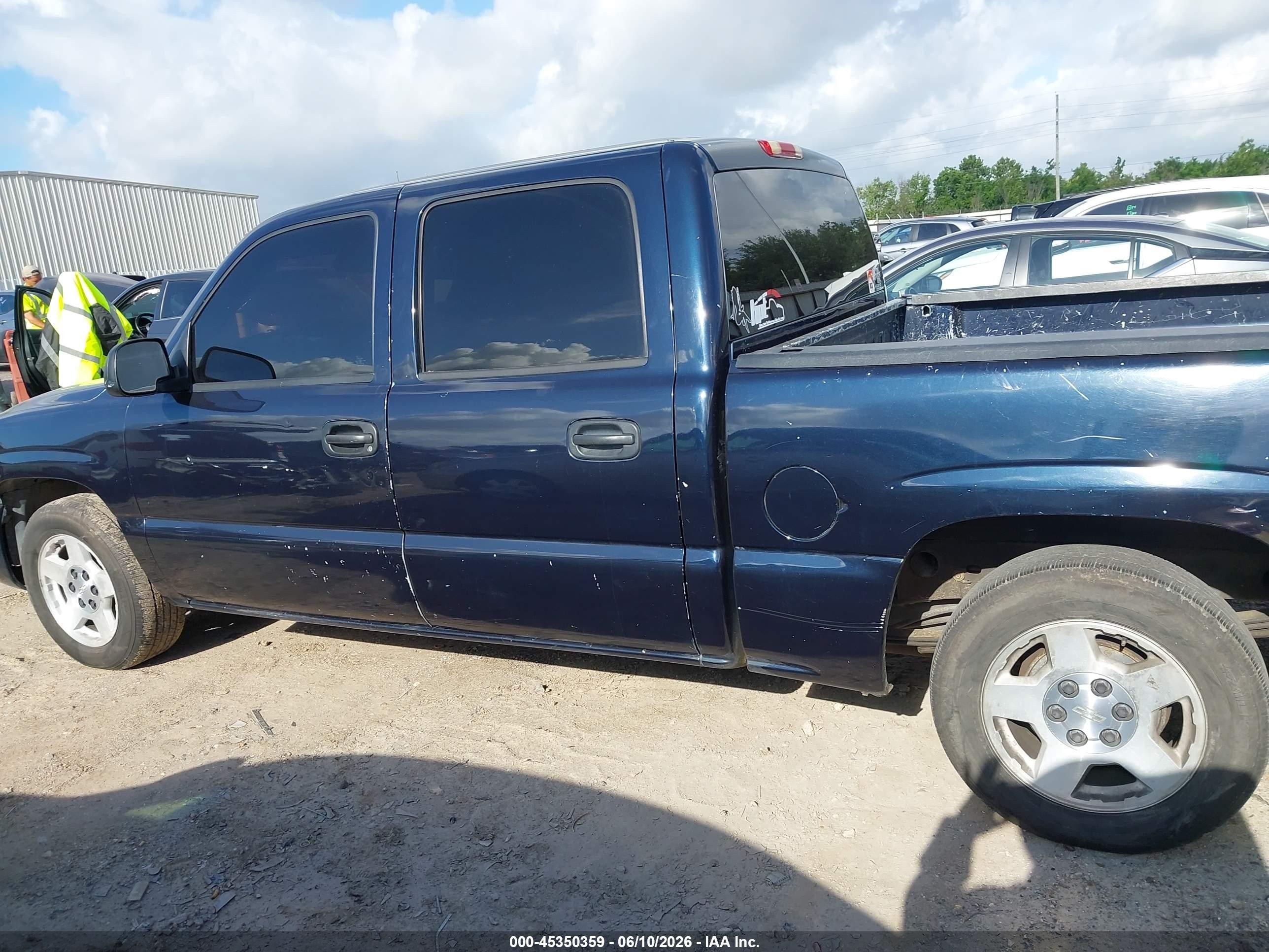 2005 Gmc Sierra 1500 Sle Blue vin: 2GTEC13T551392963