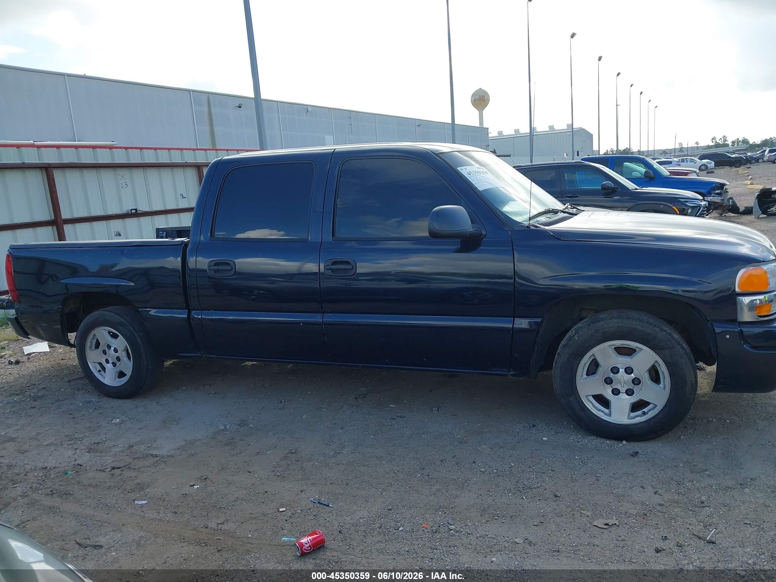 2005 Gmc Sierra 1500 Sle Blue vin: 2GTEC13T551392963