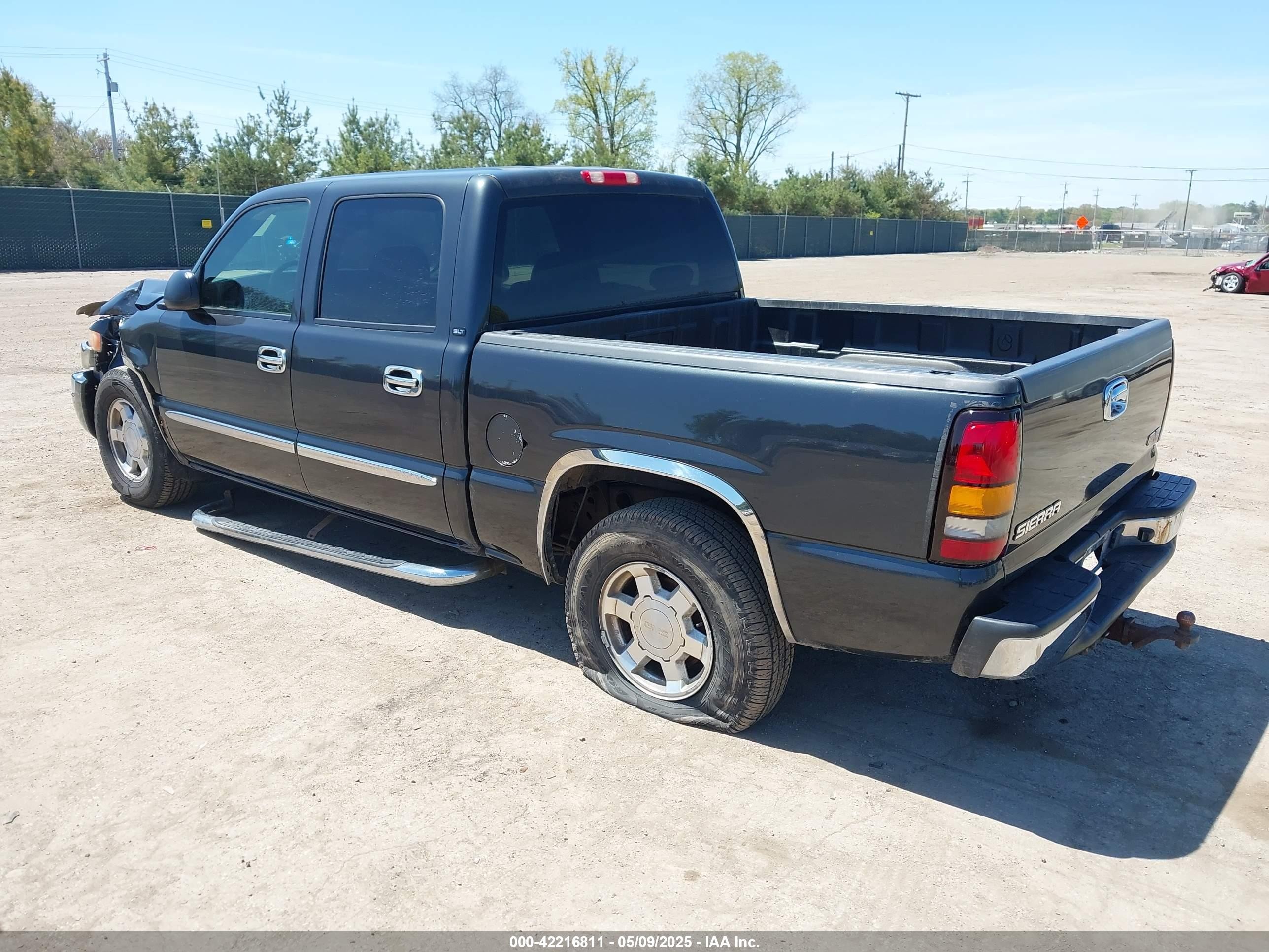 2005 Gmc Sierra 1500 Sle Gray vin: 2GTEC13T651208887