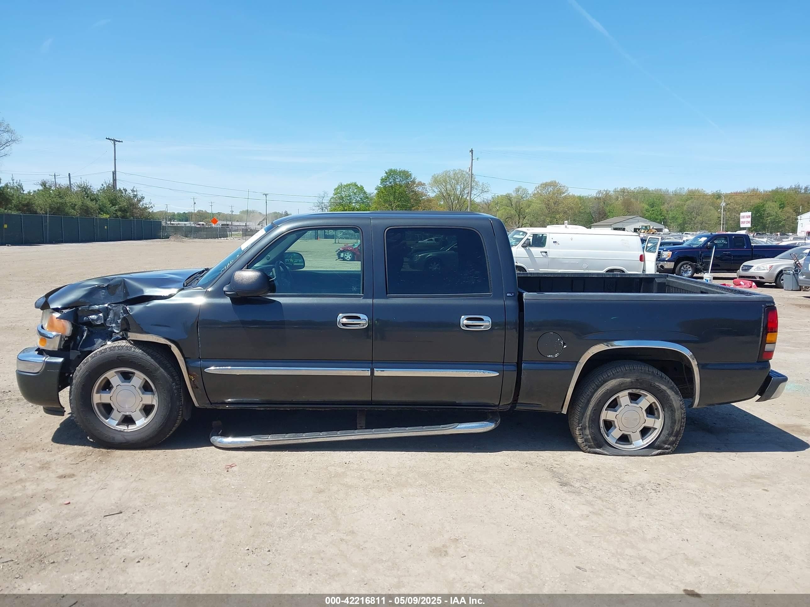 2005 Gmc Sierra 1500 Sle Gray vin: 2GTEC13T651208887