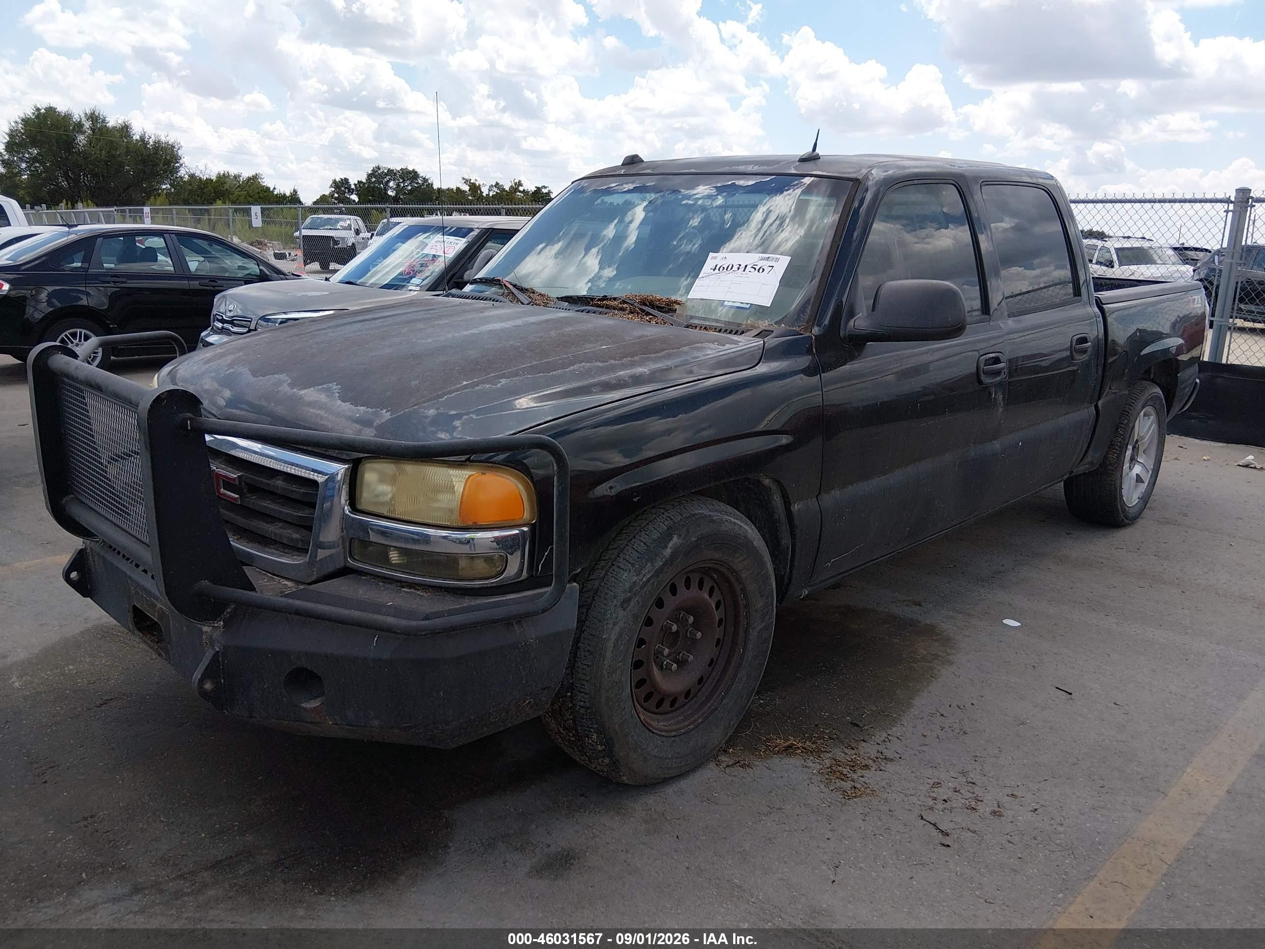 2005 Gmc Sierra 1500 Sle Black vin: 2GTEC13T651324364