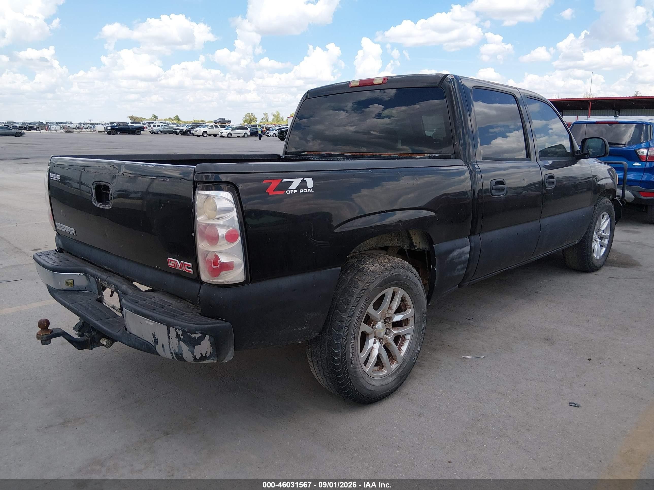 2005 Gmc Sierra 1500 Sle Black vin: 2GTEC13T651324364