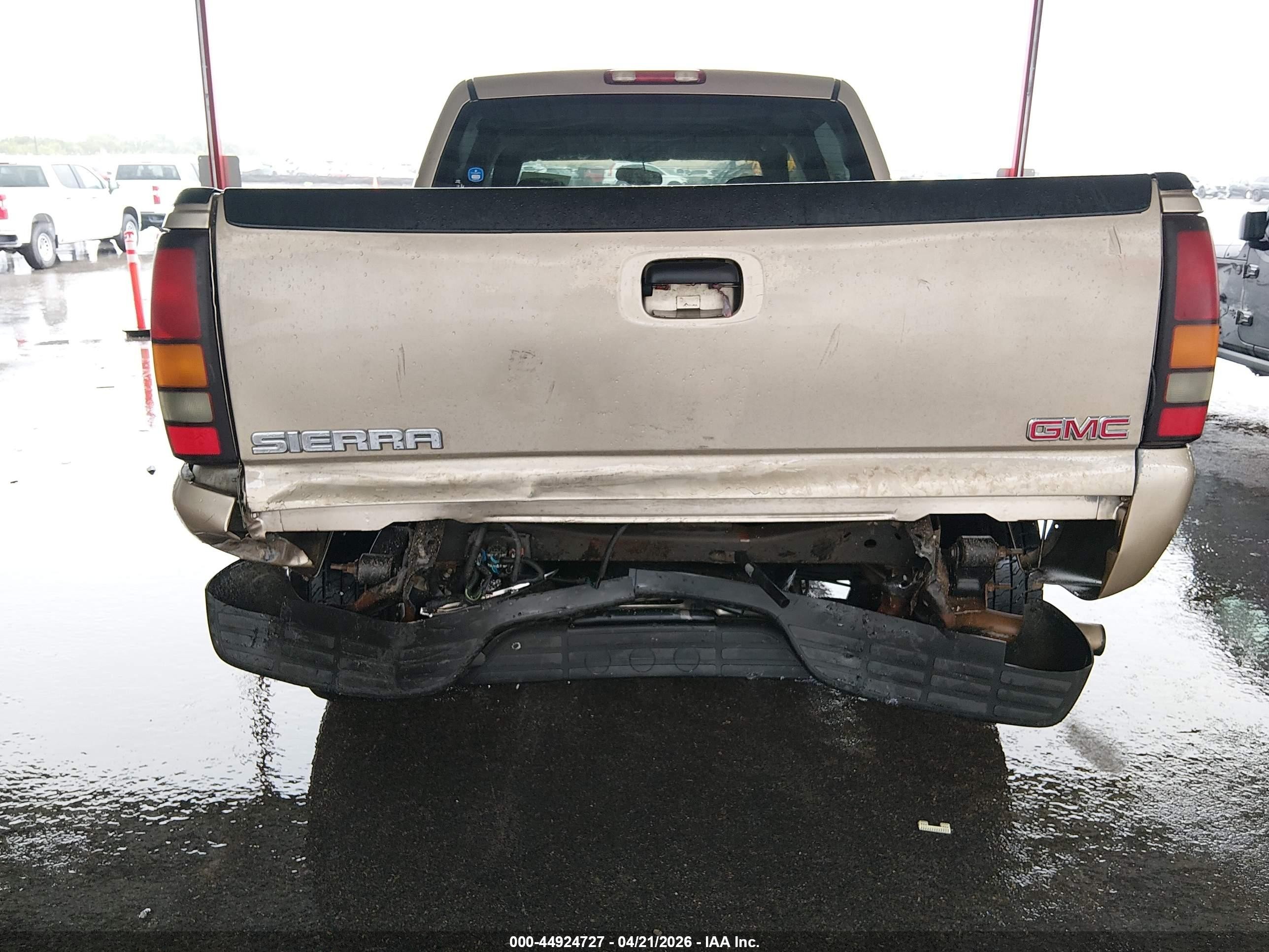 2005 Gmc Sierra 1500 Sle Beige vin: 2GTEC13T751315091
