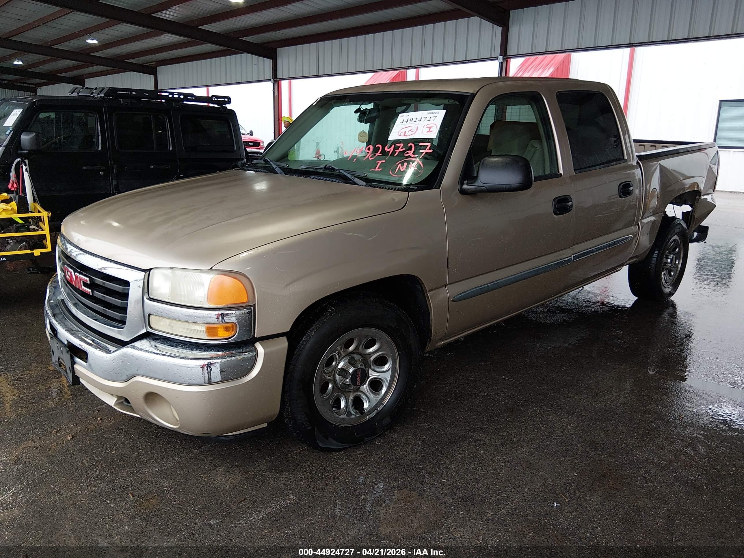 2005 Gmc Sierra 1500 Sle Beige vin: 2GTEC13T751315091