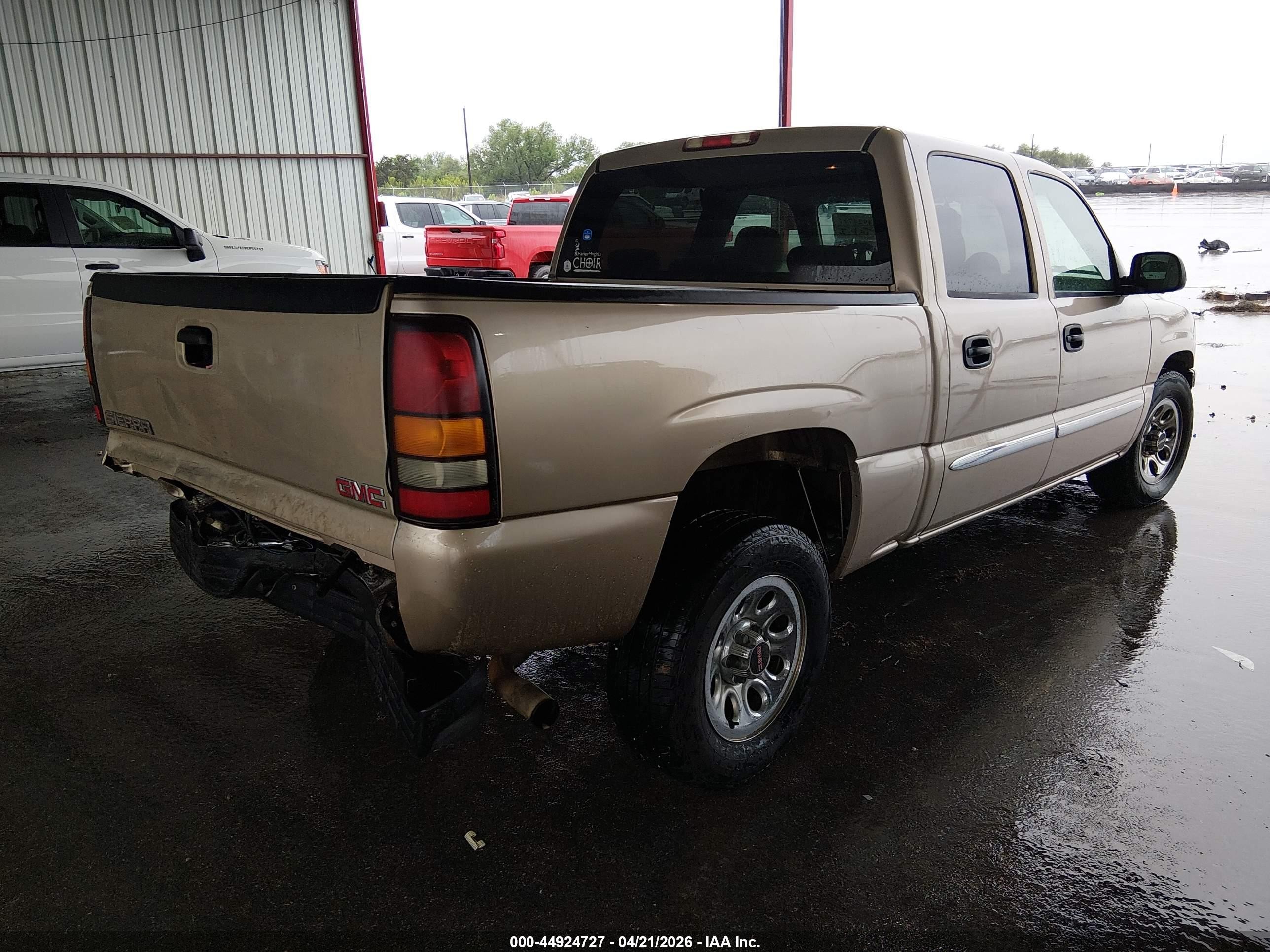 2005 Gmc Sierra 1500 Sle Beige vin: 2GTEC13T751315091