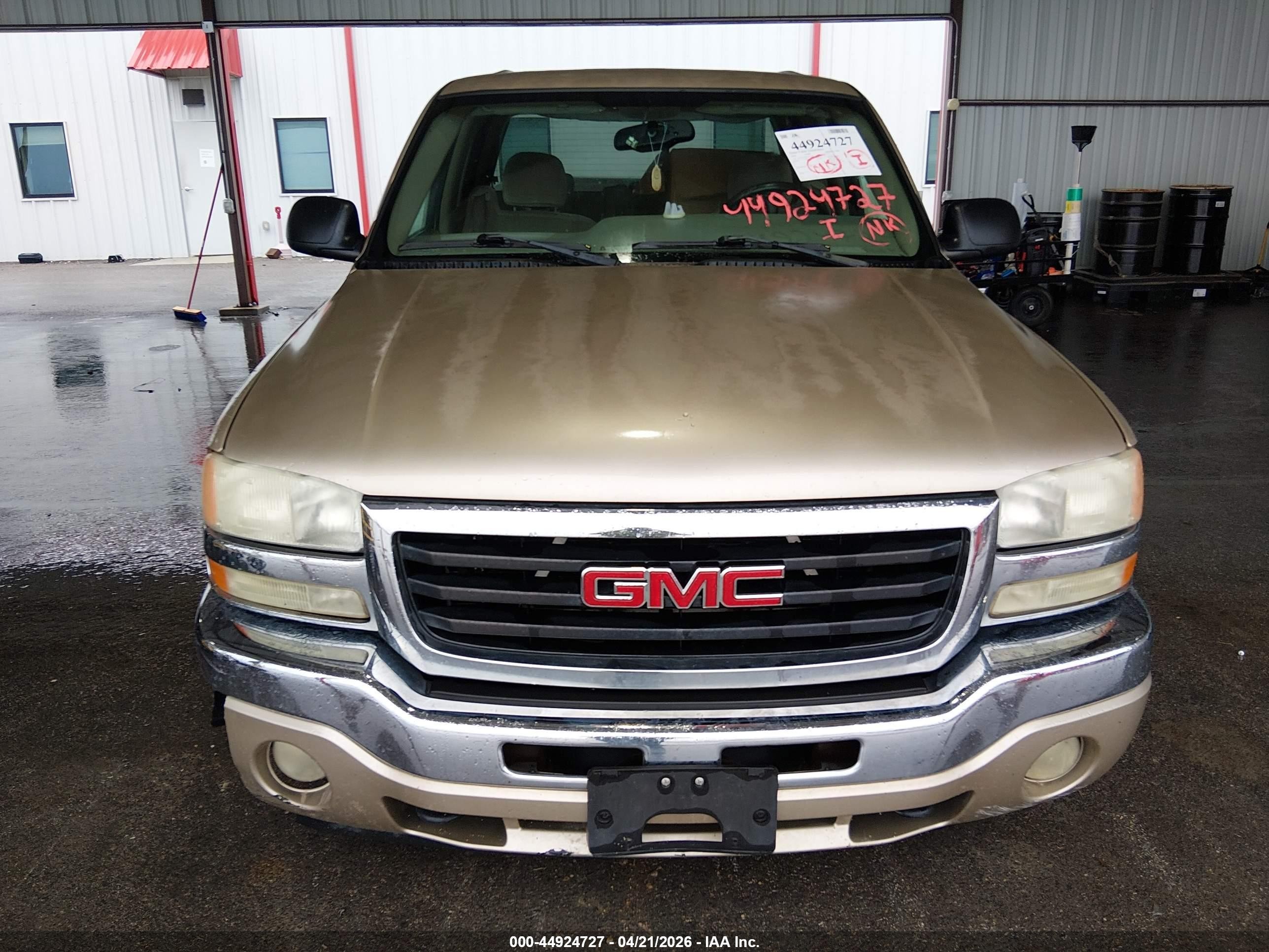 2005 Gmc Sierra 1500 Sle Beige vin: 2GTEC13T751315091