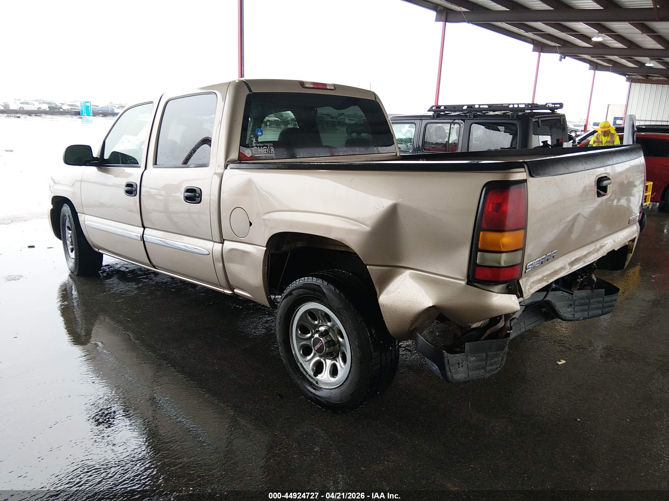 2005 Gmc Sierra 1500 Sle Beige vin: 2GTEC13T751315091