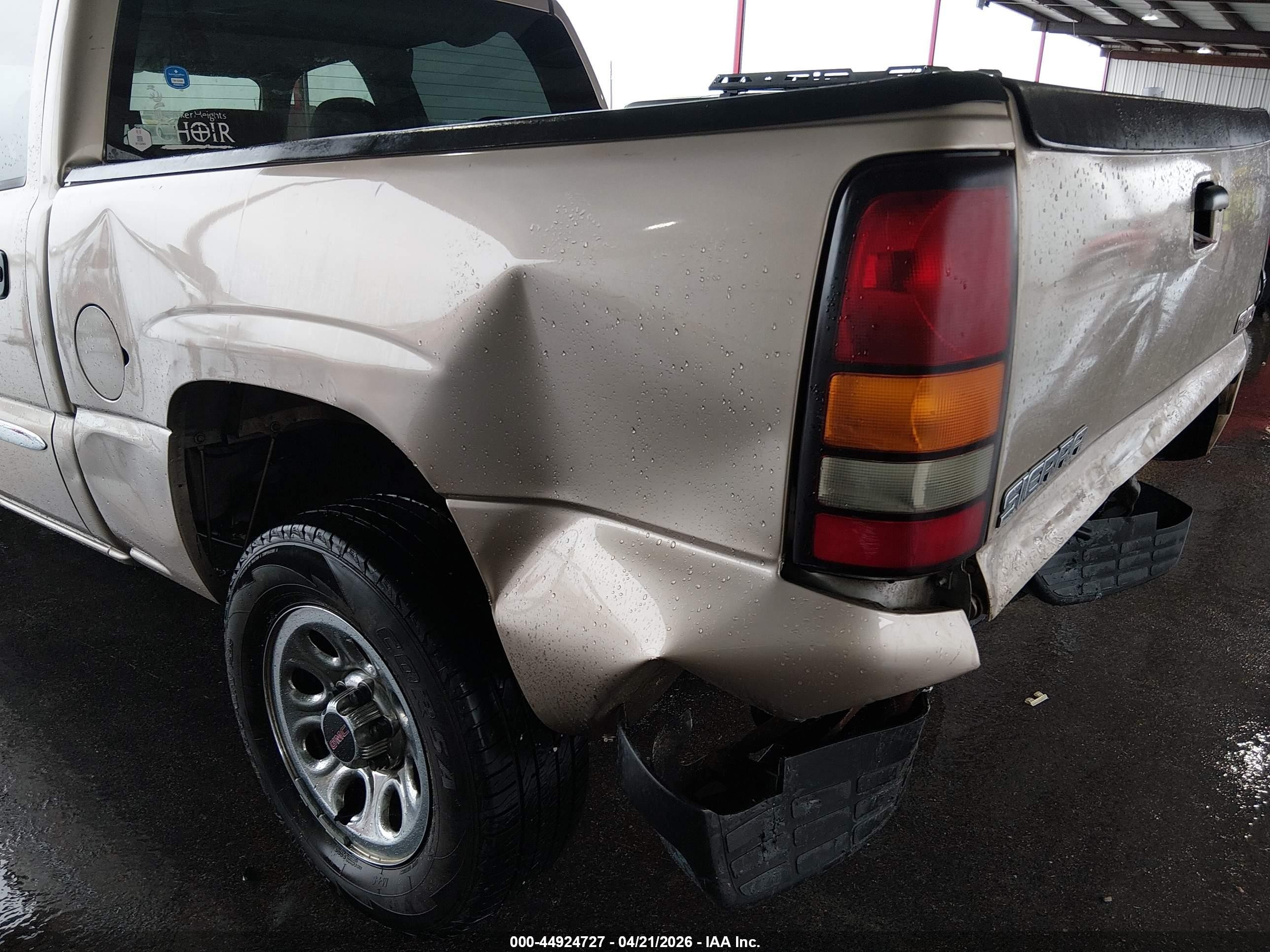 2005 Gmc Sierra 1500 Sle Beige vin: 2GTEC13T751315091