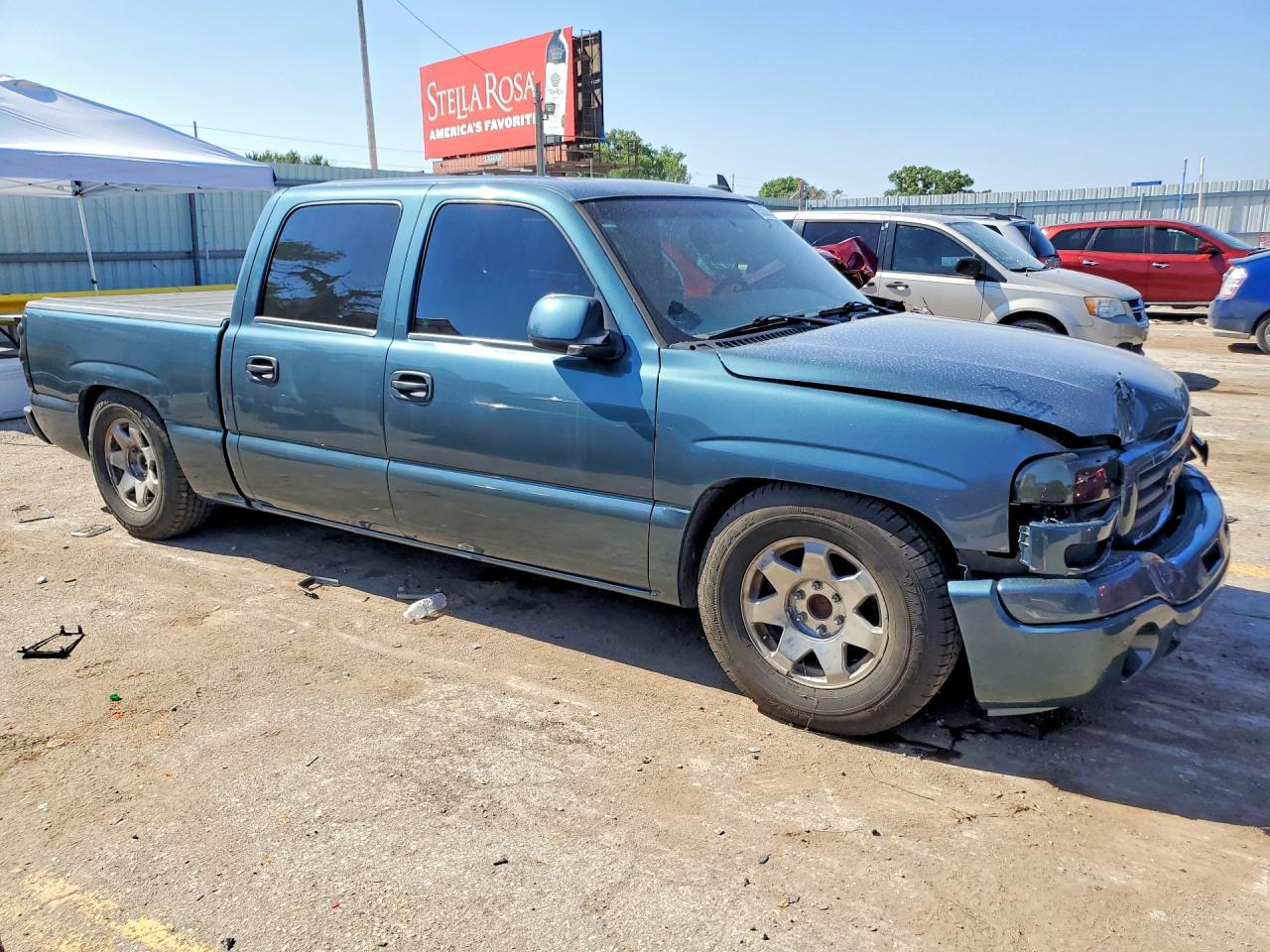 2006 Gmc New Sierra C1500 Gray vin: 2GTEC13T761227031