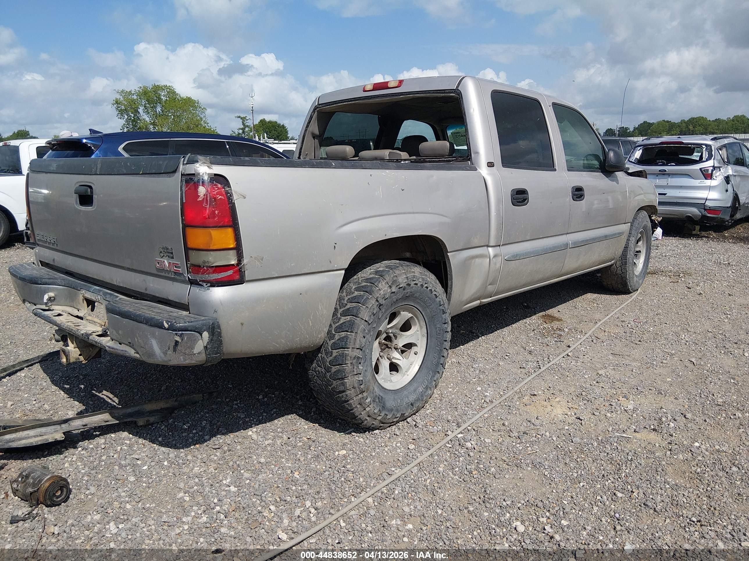 2005 Gmc Sierra 1500 Slt Tan vin: 2GTEC13T851190831