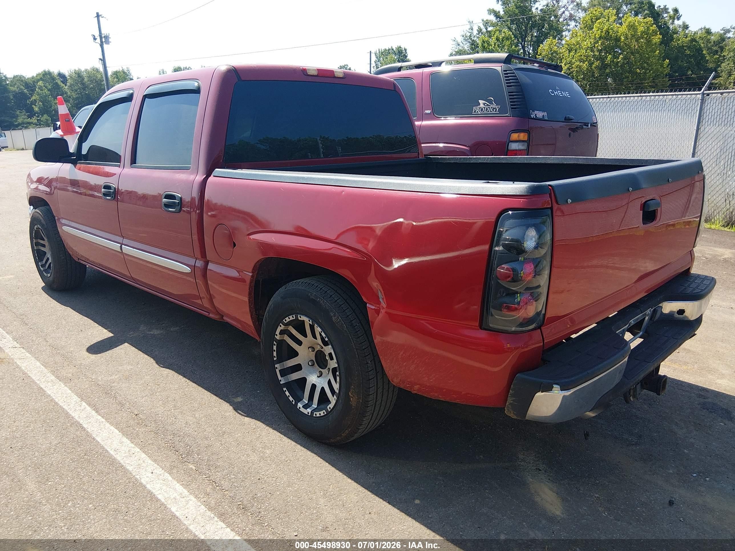 2005 Gmc Sierra 1500 Sle Red vin: 2GTEC13T851225254