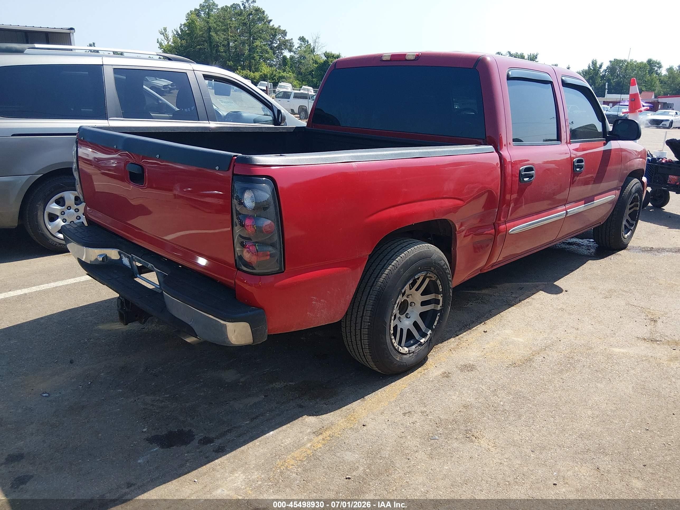 2005 Gmc Sierra 1500 Sle Red vin: 2GTEC13T851225254