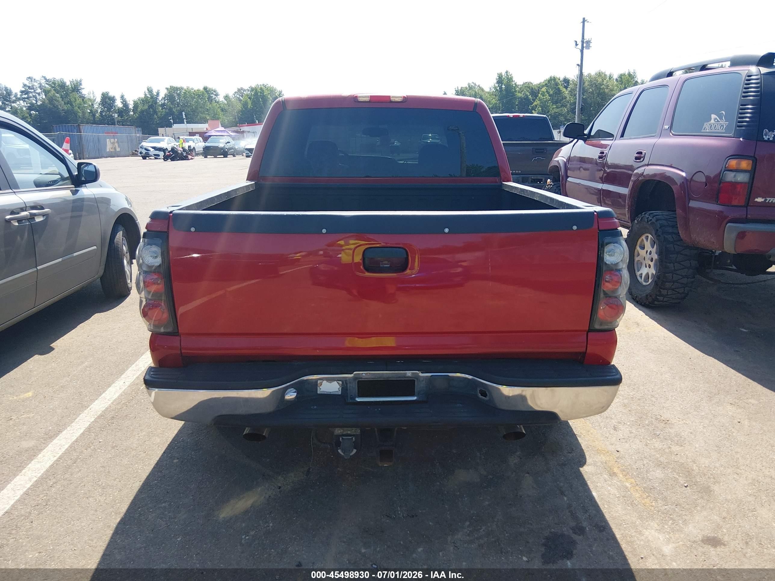 2005 Gmc Sierra 1500 Sle Red vin: 2GTEC13T851225254