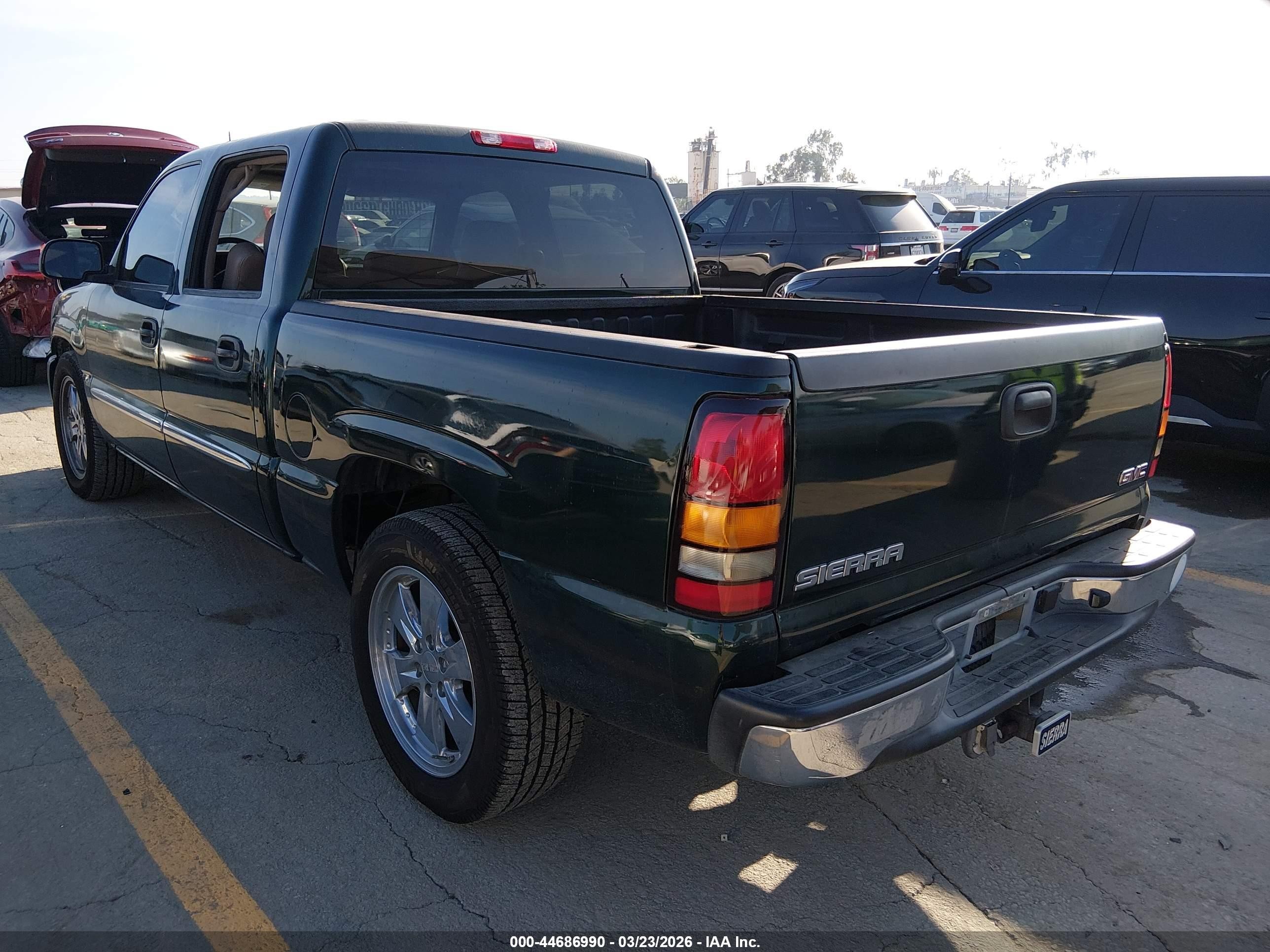 2005 Gmc Sierra 1500 Slt Green vin: 2GTEC13T851296258