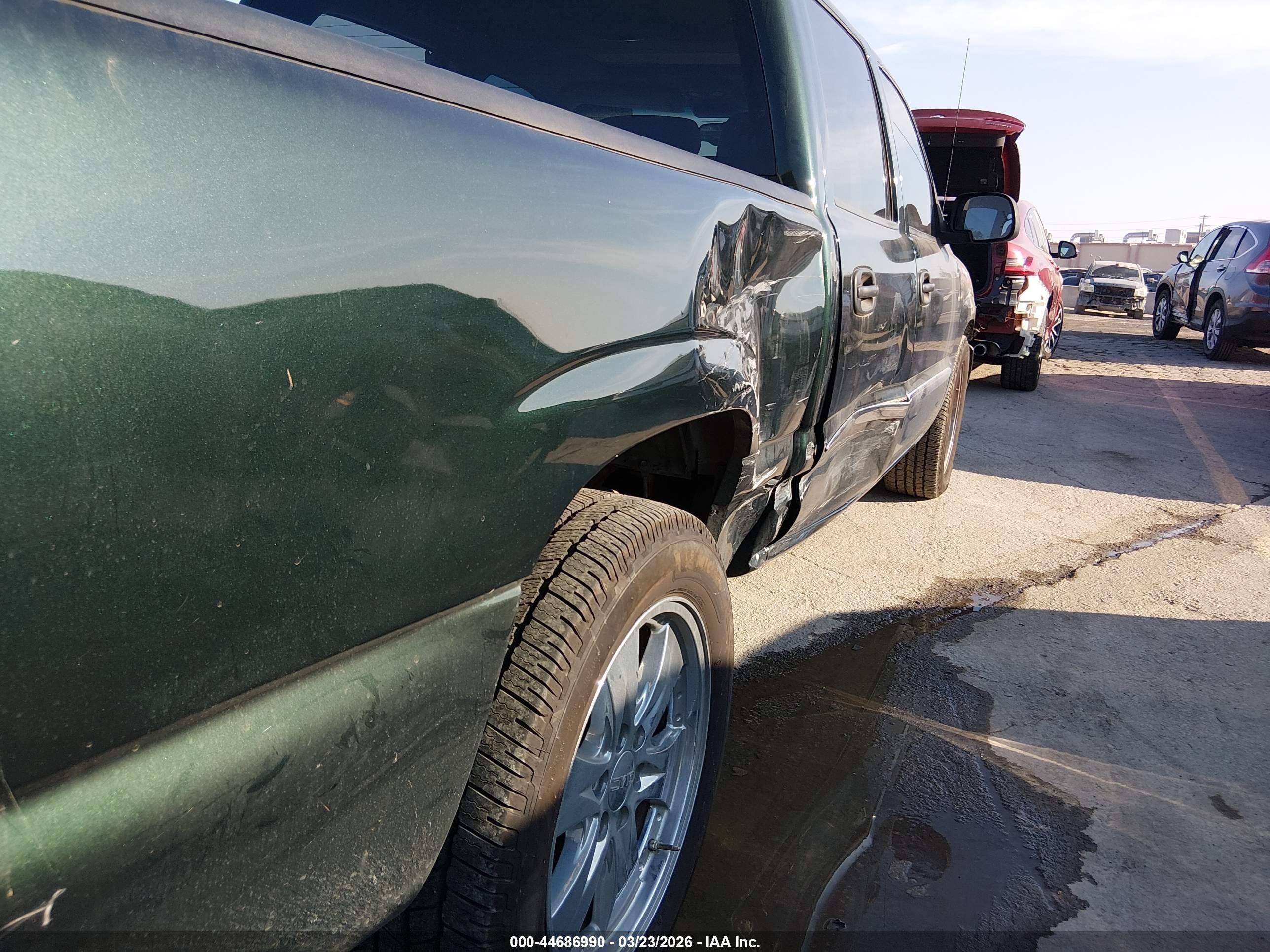 2005 Gmc Sierra 1500 Slt Green vin: 2GTEC13T851296258